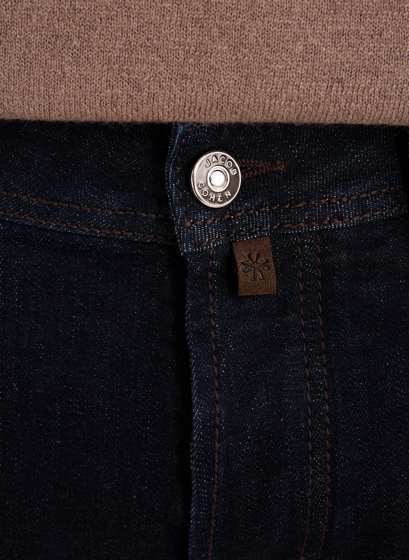 Cotton-blend slim-fit jeans JACOB COHEN Blue