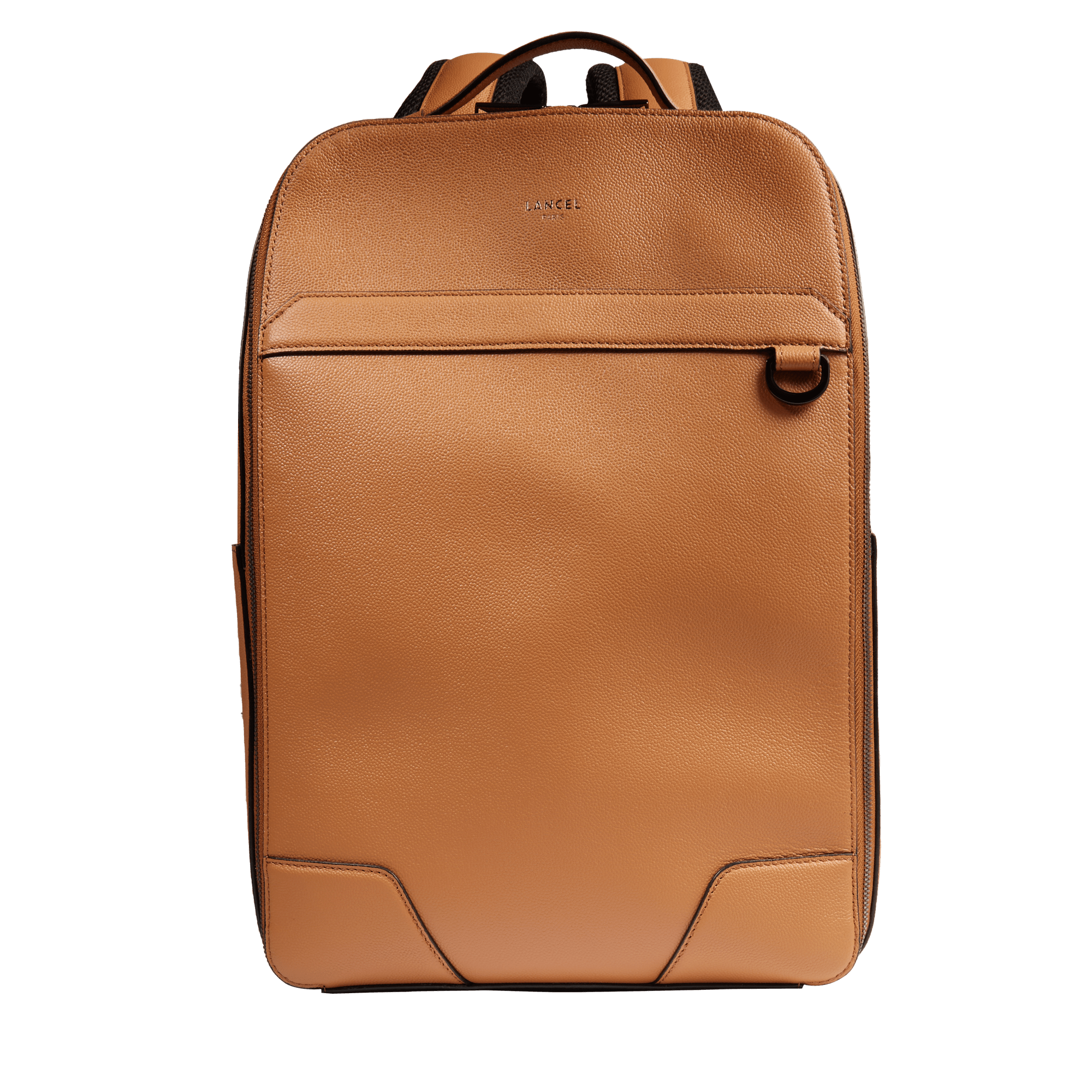 Sac à dos convertible charlie de lancel en cuir LANCEL Marron