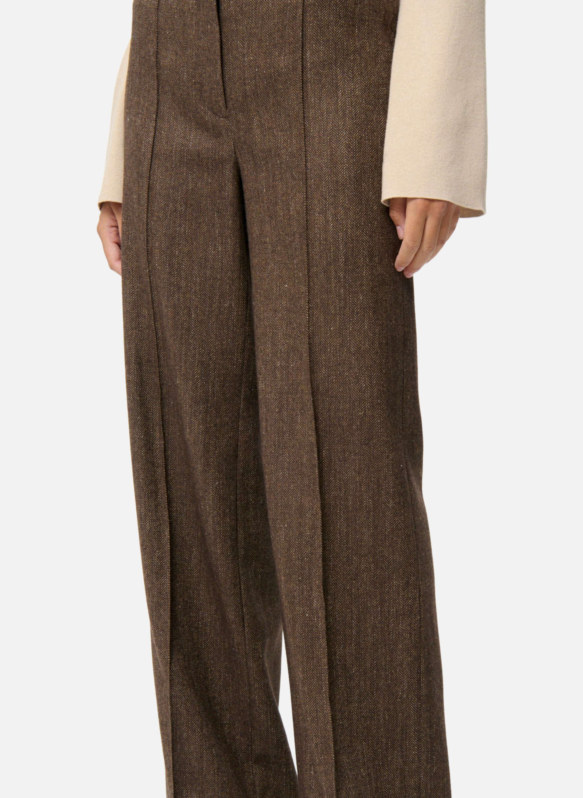 Pantalon faru VANESSA BRUNO Marron
