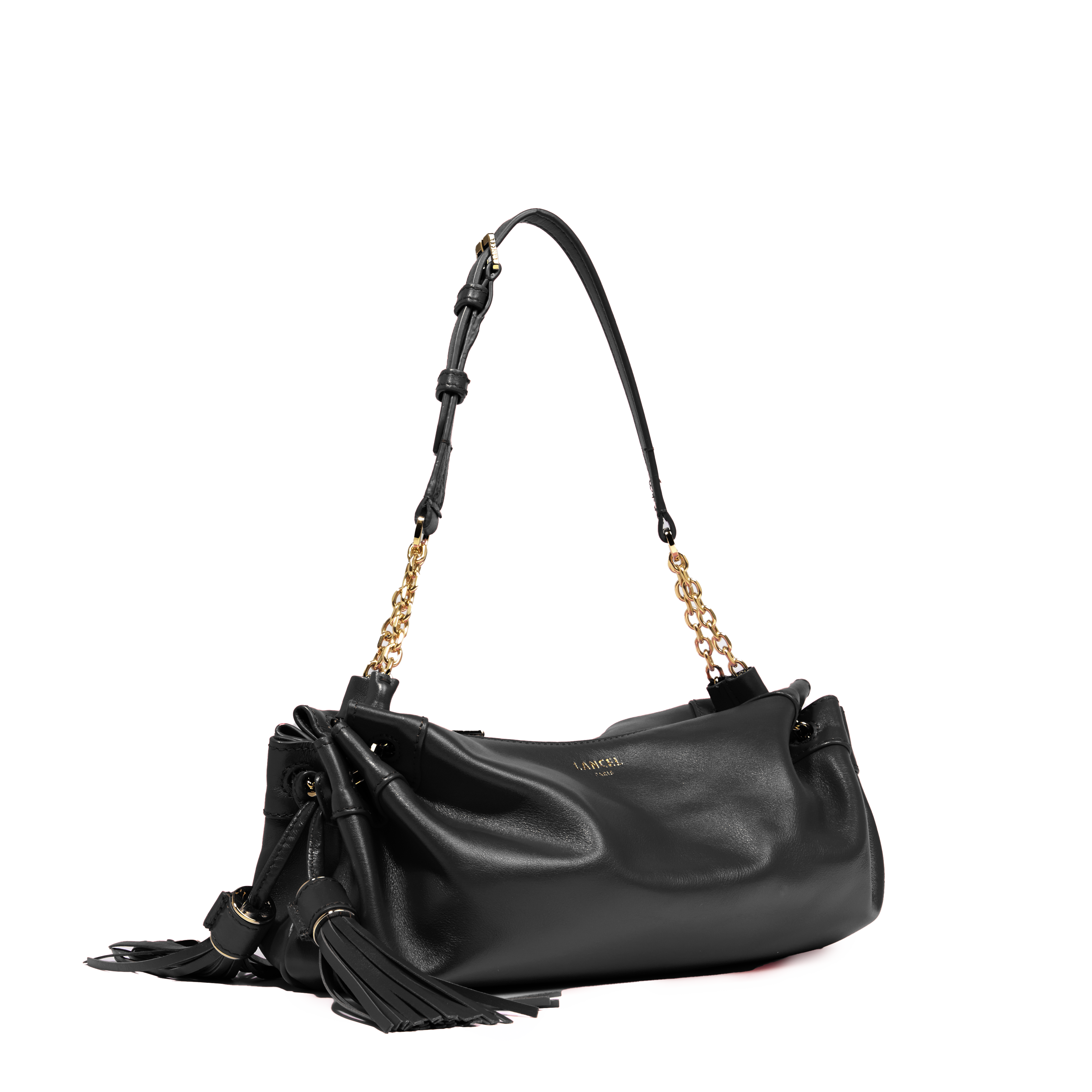 Sac mabelle porté croisé s en cuir mabelle LANCEL Noir