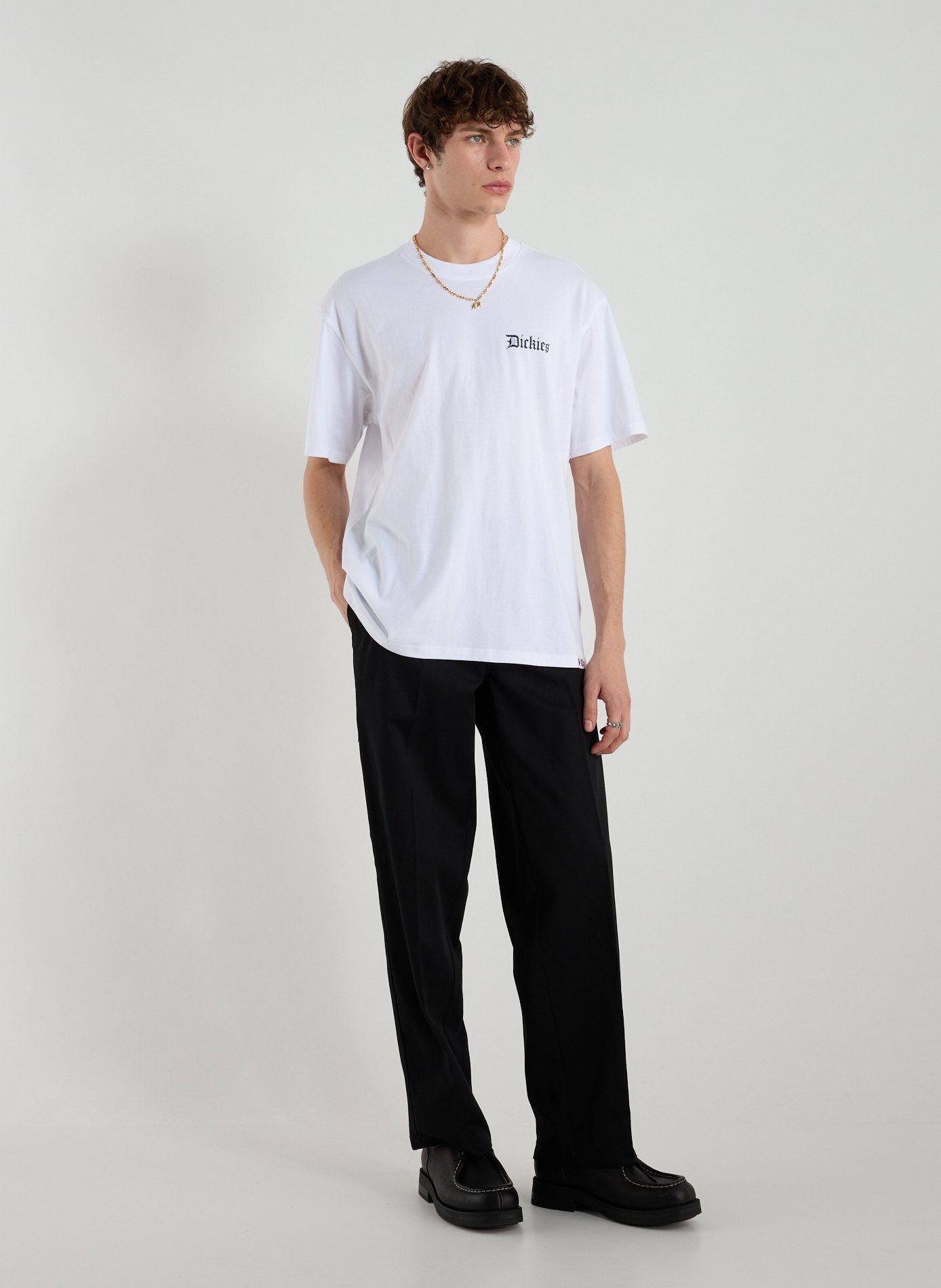 Pantalon en coton DICKIES Noir