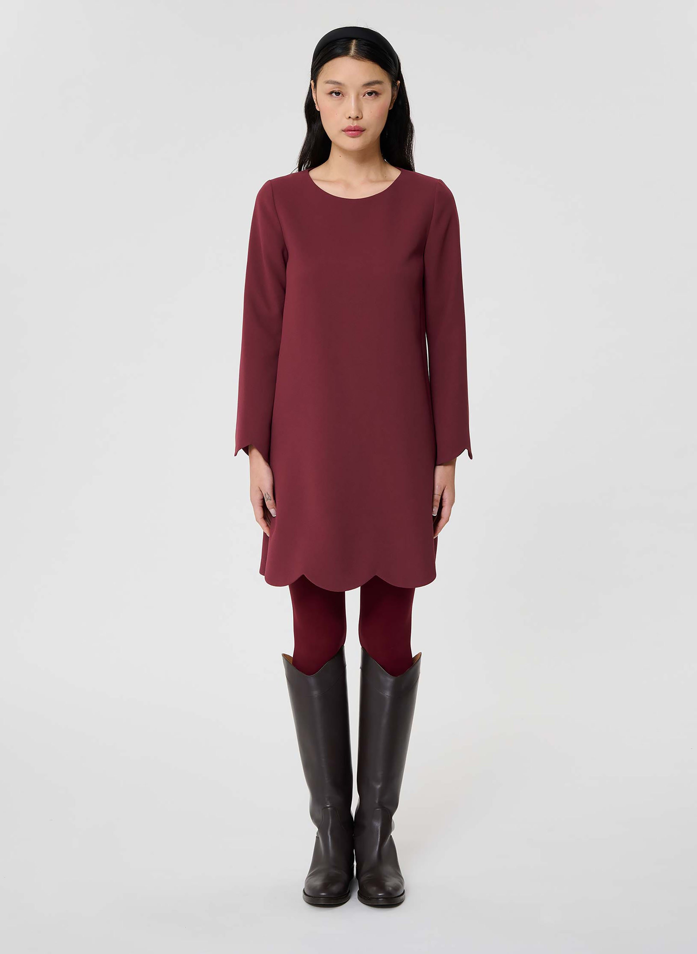 Robe ruoda  Bordeaux