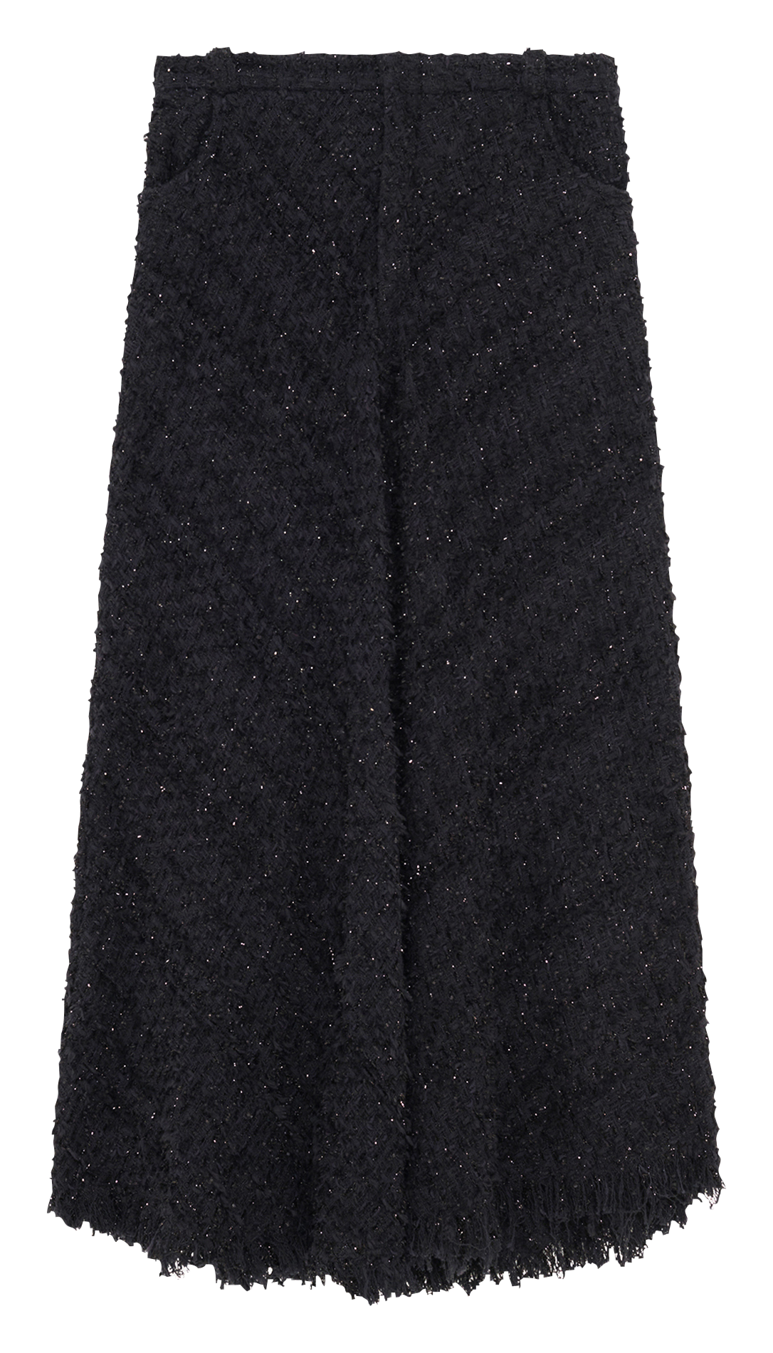 Jupe midi en tweed samden IRO Noir