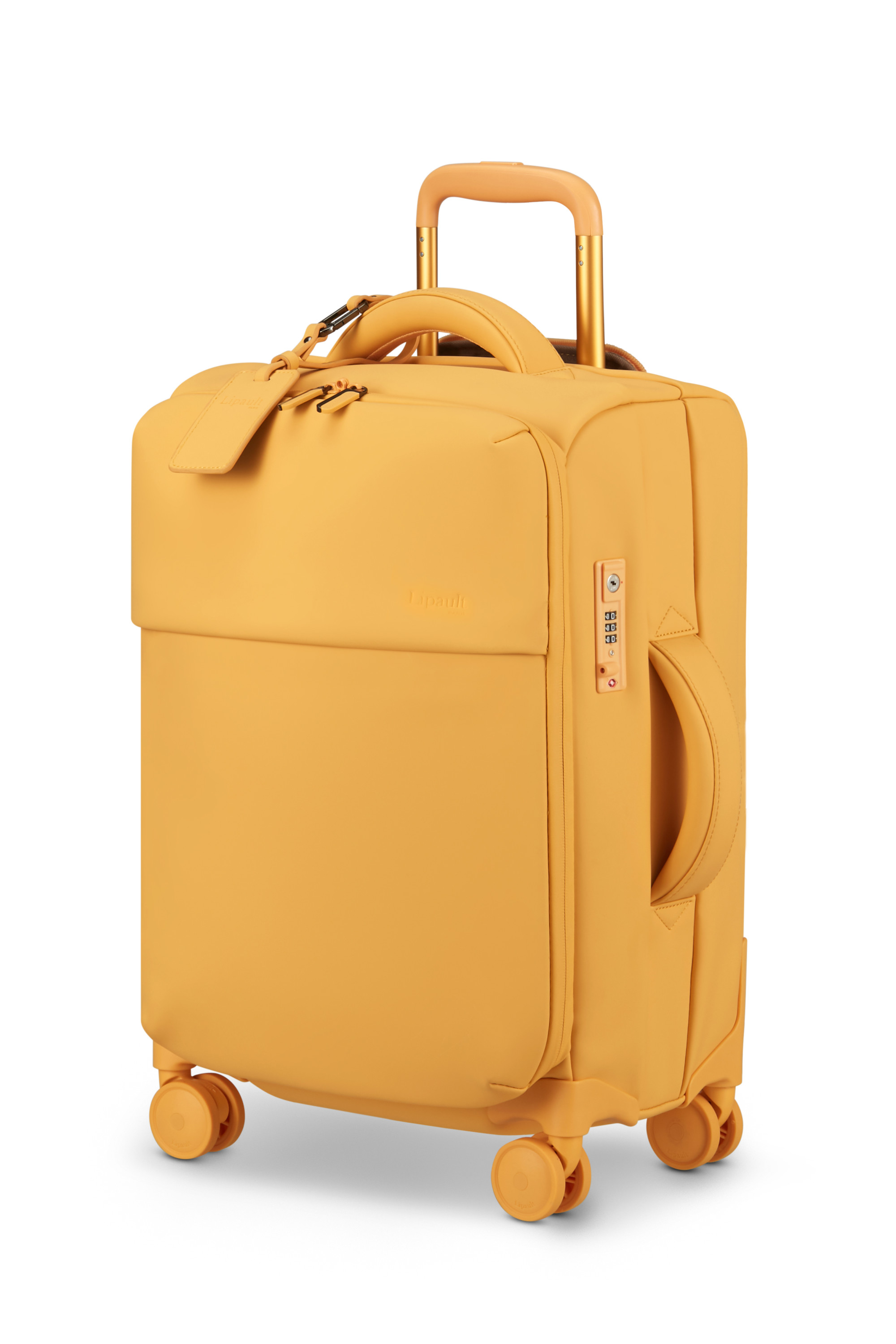 Lost in berlin valise 4 roues taille s LIPAULT PARIS Orange