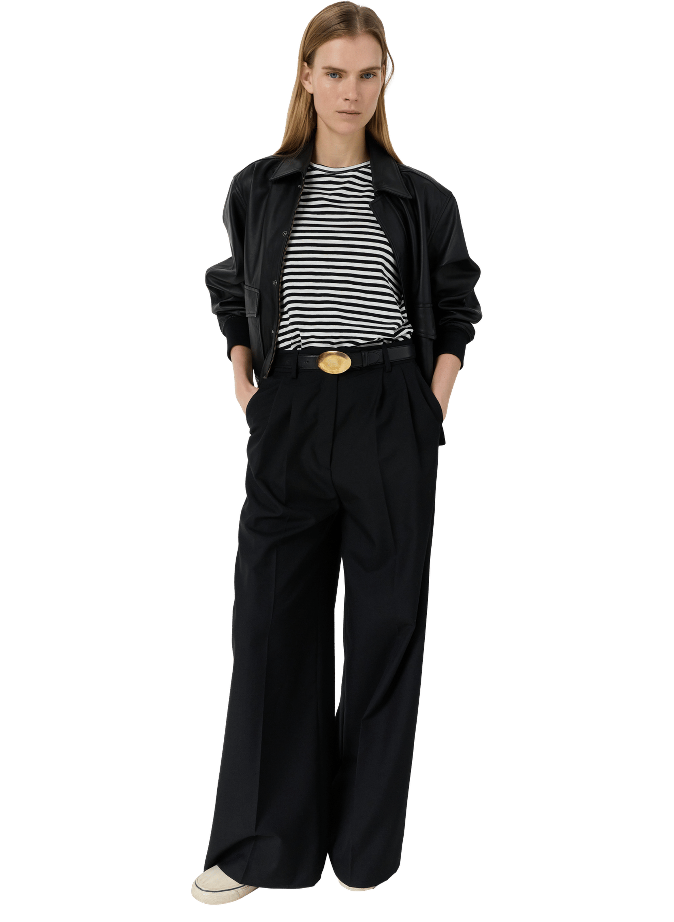 T-shirt à rayures - mayane GERARD DAREL Blanc