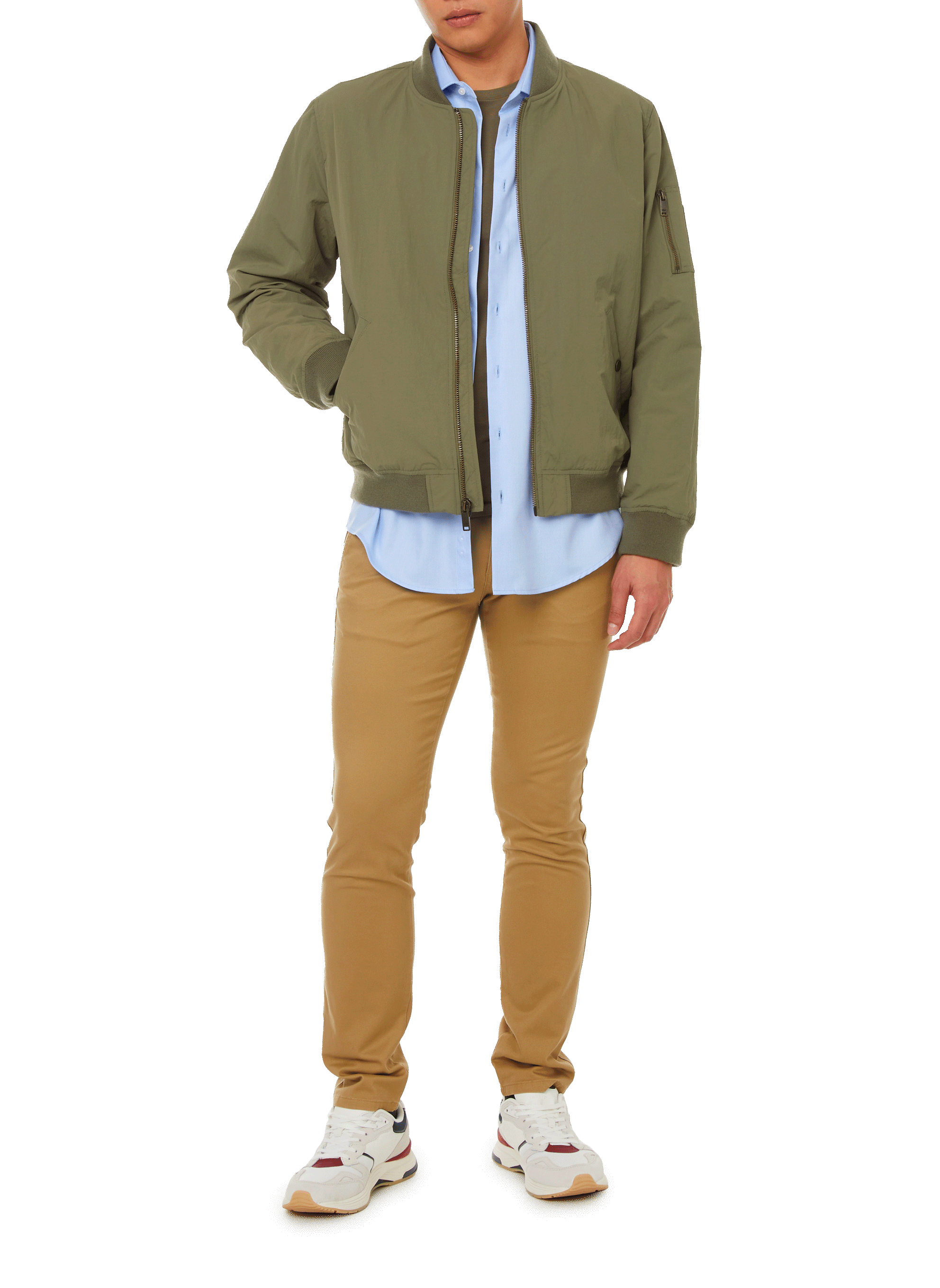 Skinny chinos DOCKERS Beige