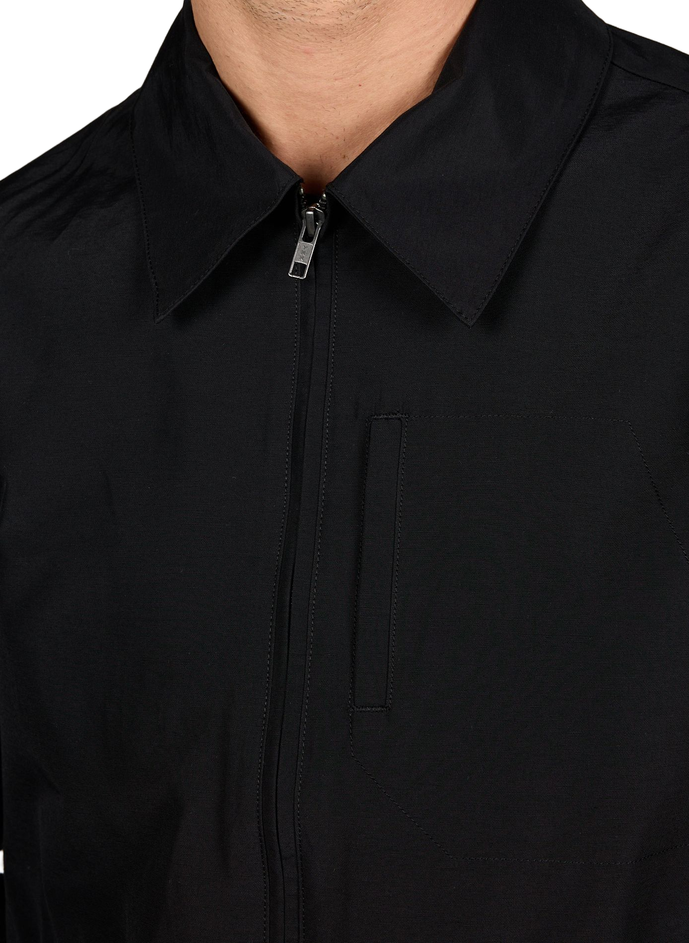 Veste d'exterieur droite ENTIRE STUDIOS Noir