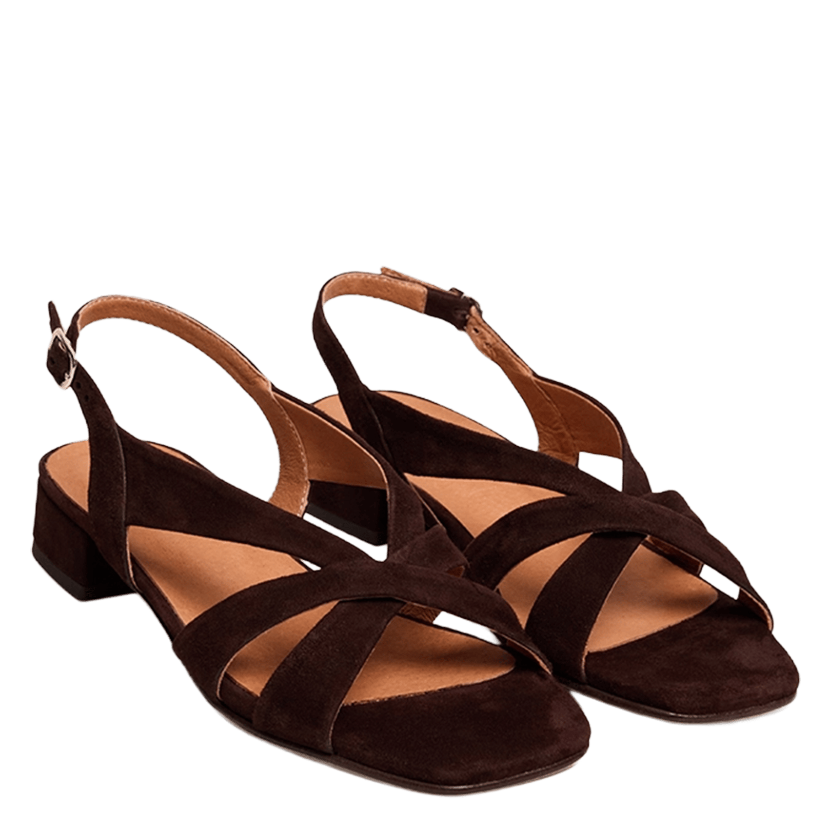 Sandales en cuir alphonse JONAK Marron