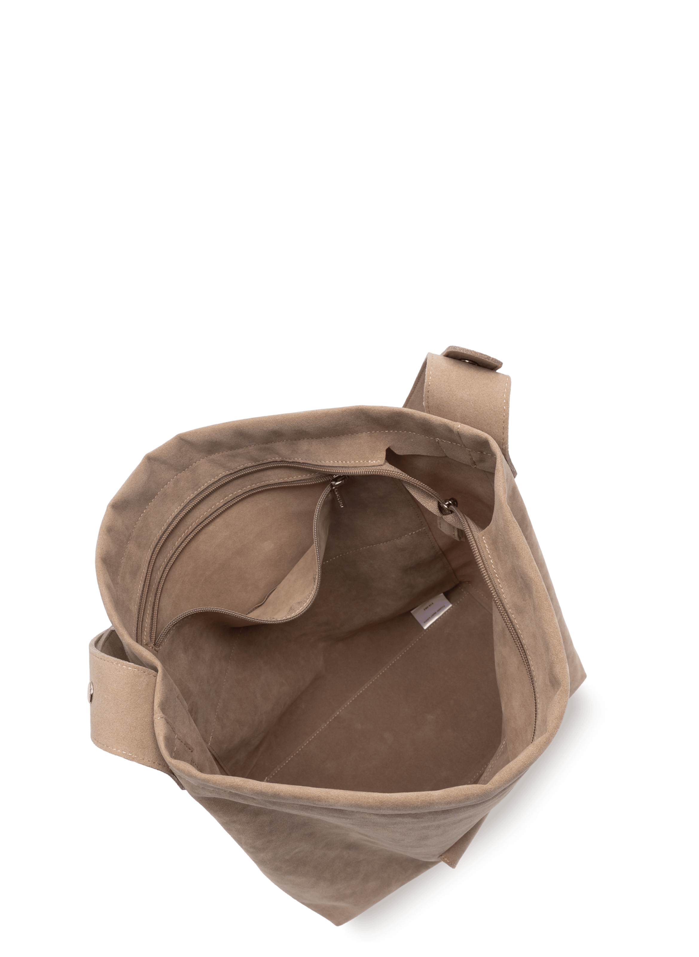 Bucket bag - suédine kba LANCASTER Beige