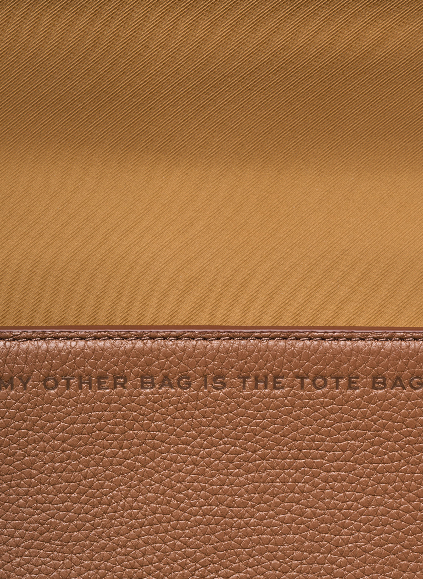 Sac à bandoulière en cuir MARC JACOBS Marron