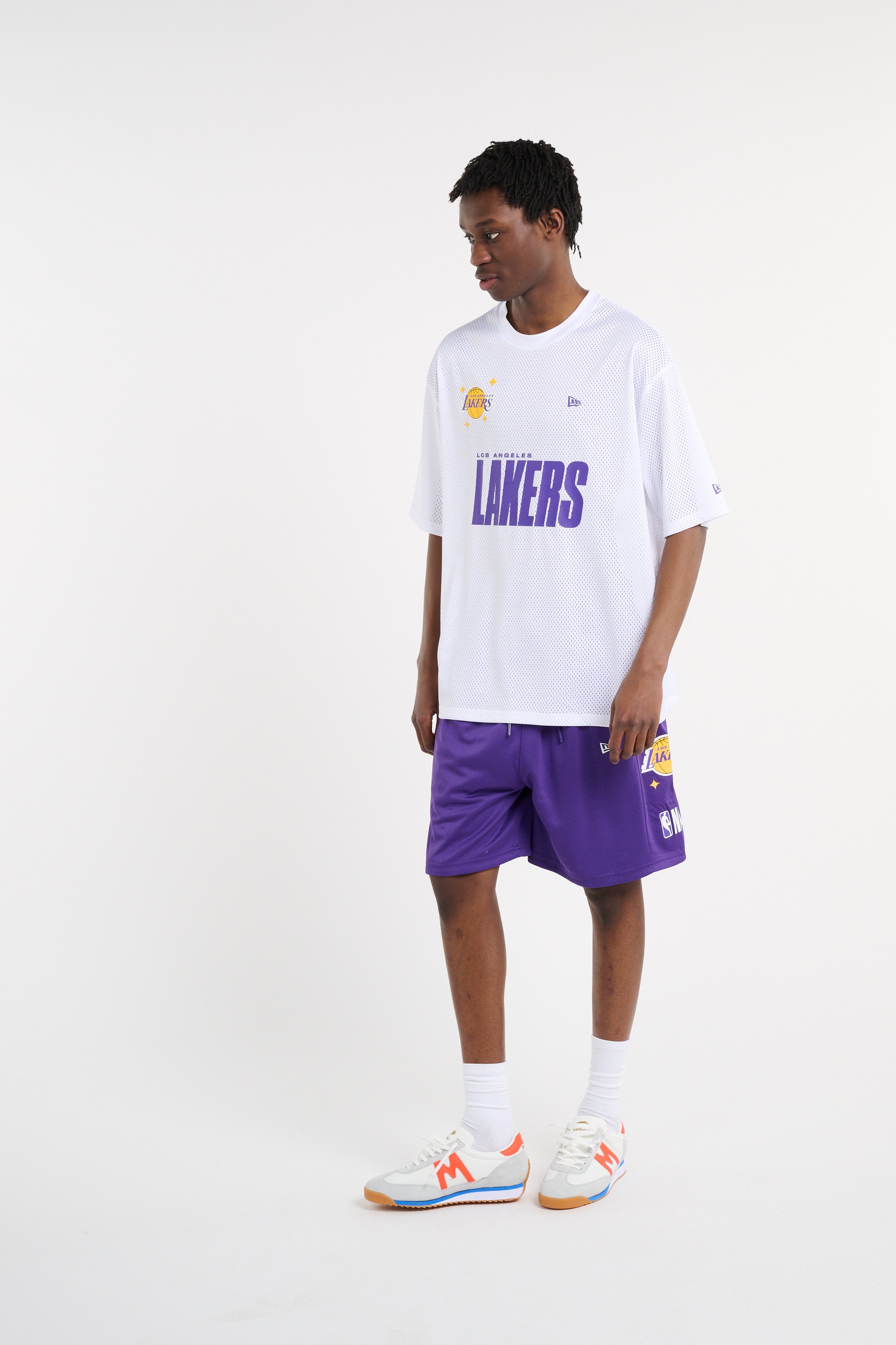 Short nba mesh short loslak  trp NEW ERA Violet