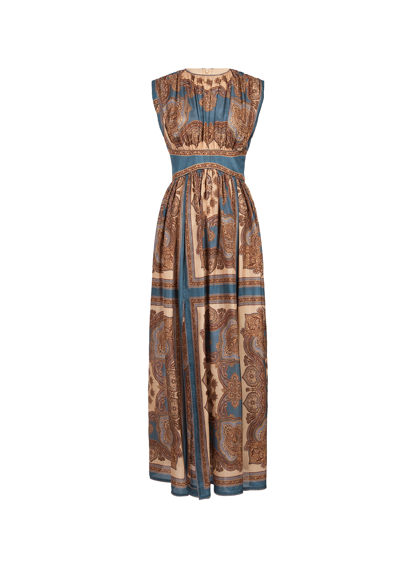 Printed maxi dress ZIMMERMANN Brown