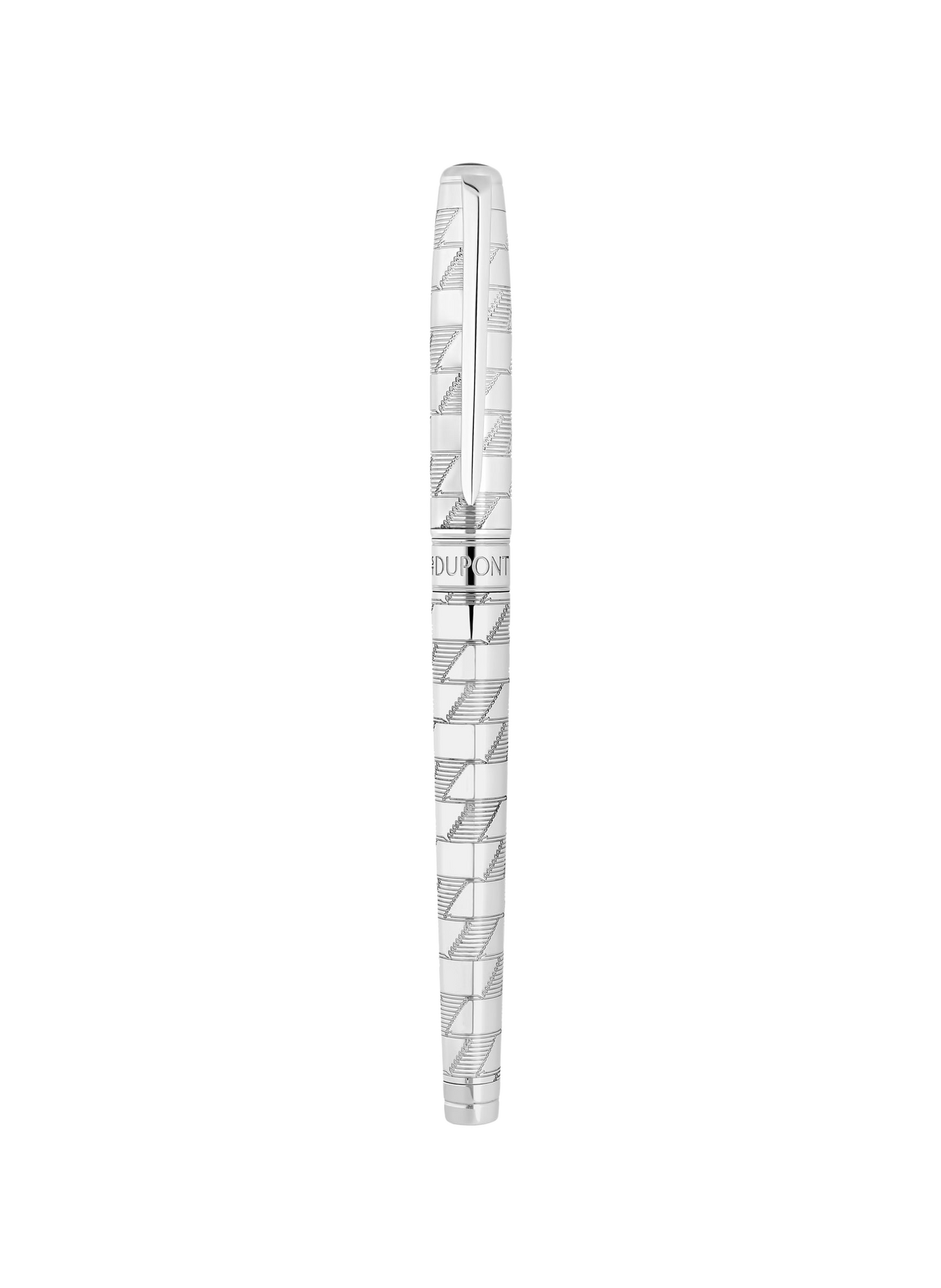 Line D Eternity Large Fountain Pen S.T. DUPONT Silver