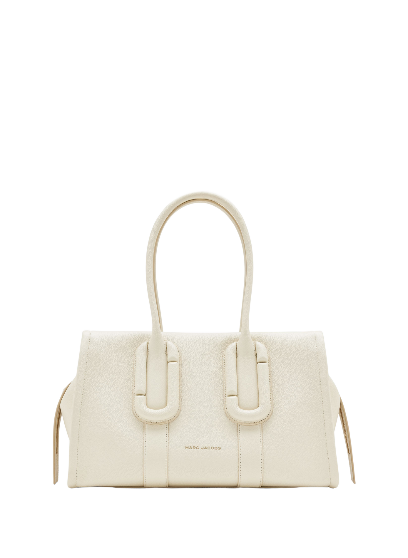 Sac bandoulière The Babe City Tote en cuir MARC JACOBS Blanc
