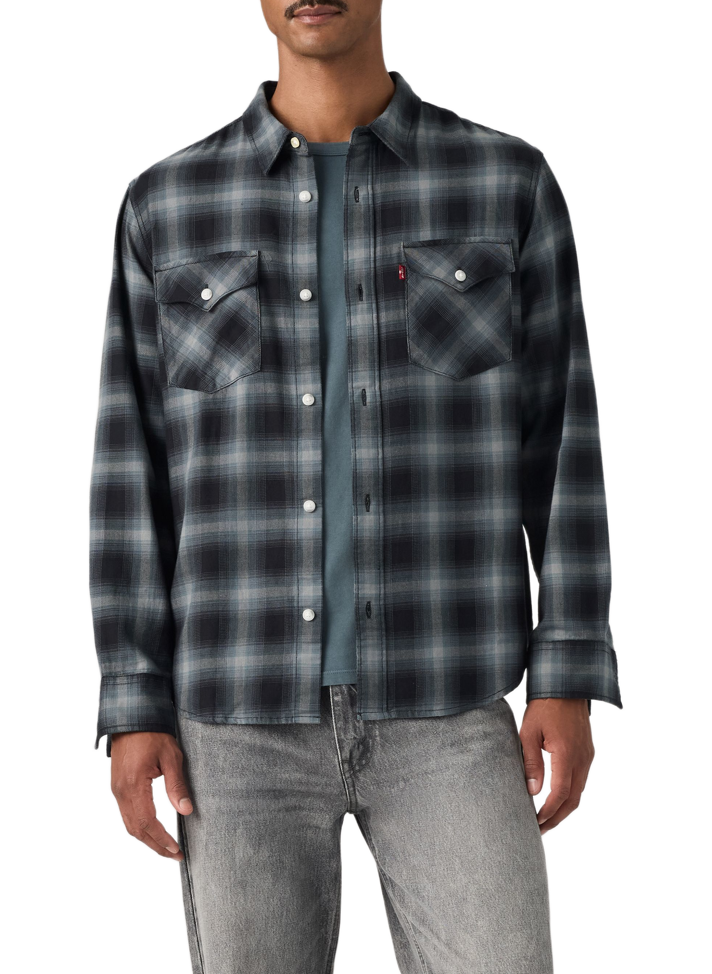Striped cotton Shirt LEVI'S Black