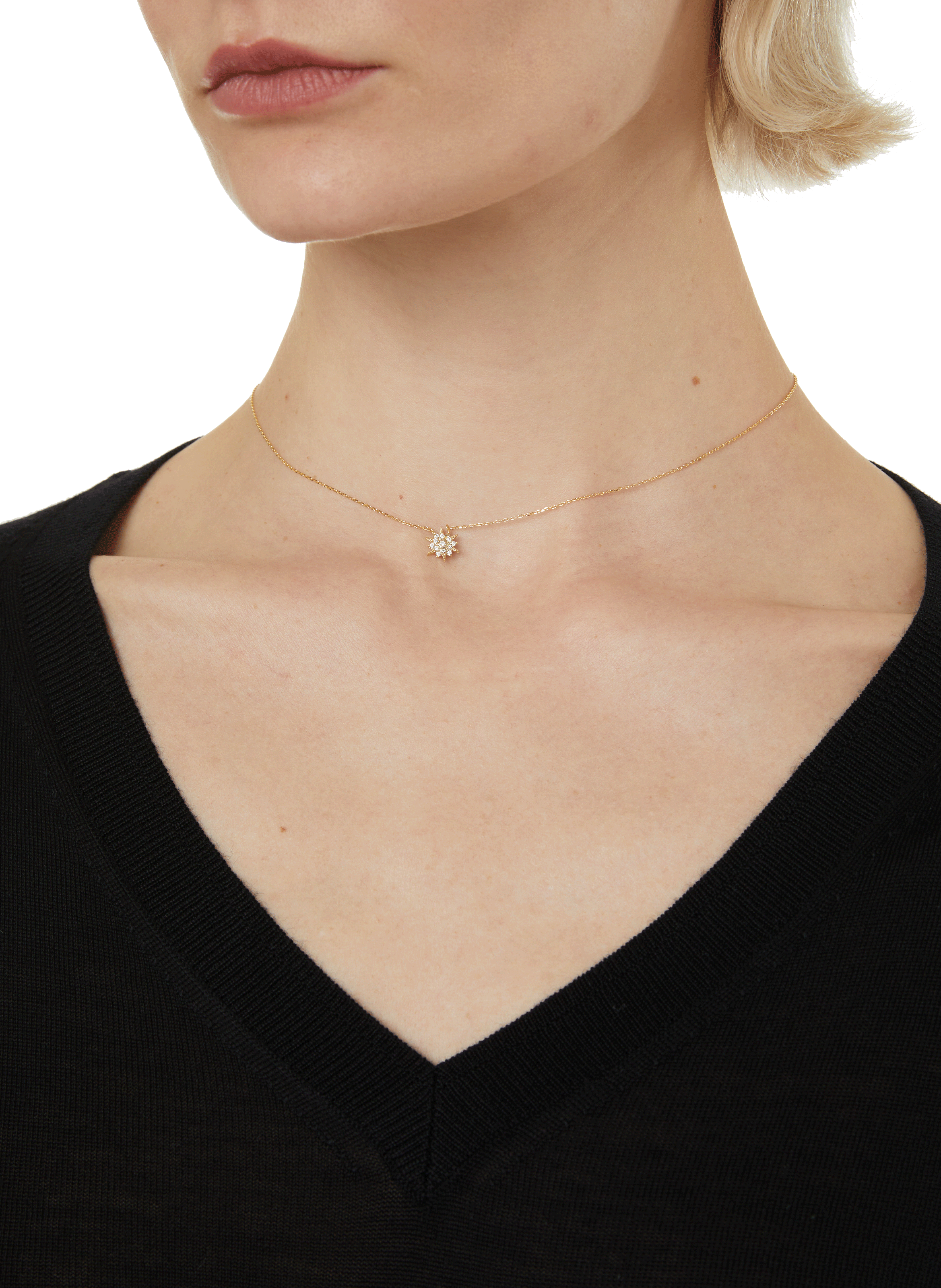 Collier étoile AU PRINTEMPS PARIS Doré