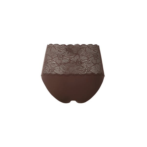 Culotte taille haute avec dentelle