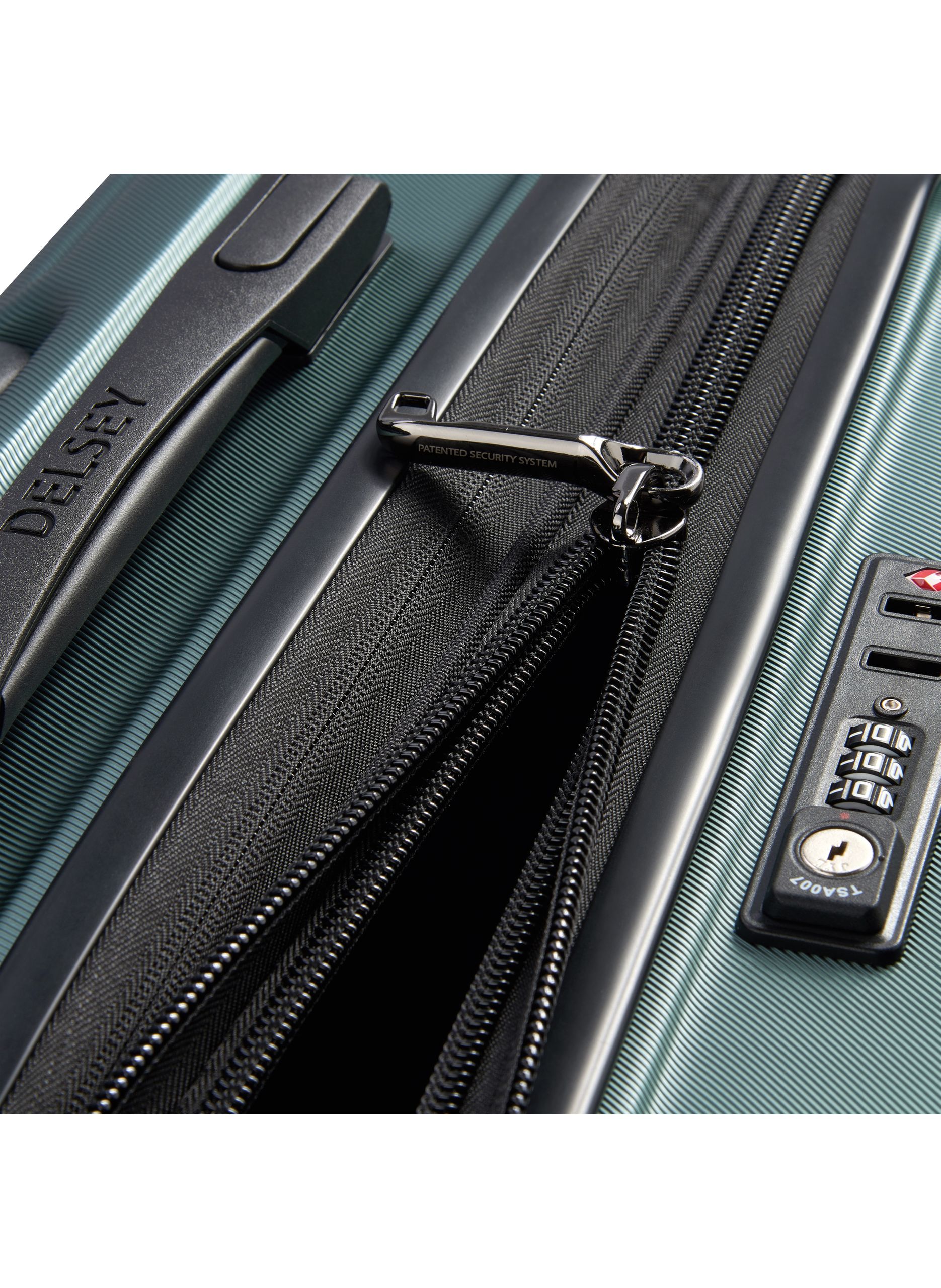 Valise soute rigide taille l - shadow 5.0 DELSEY PARIS Vert