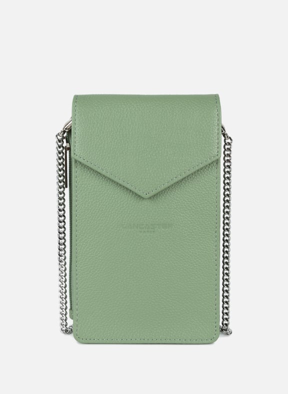Smartphone holder - Foulonné PM Green by LANCASTER LANCASTER Smartphone holder - Foulonné PM Green