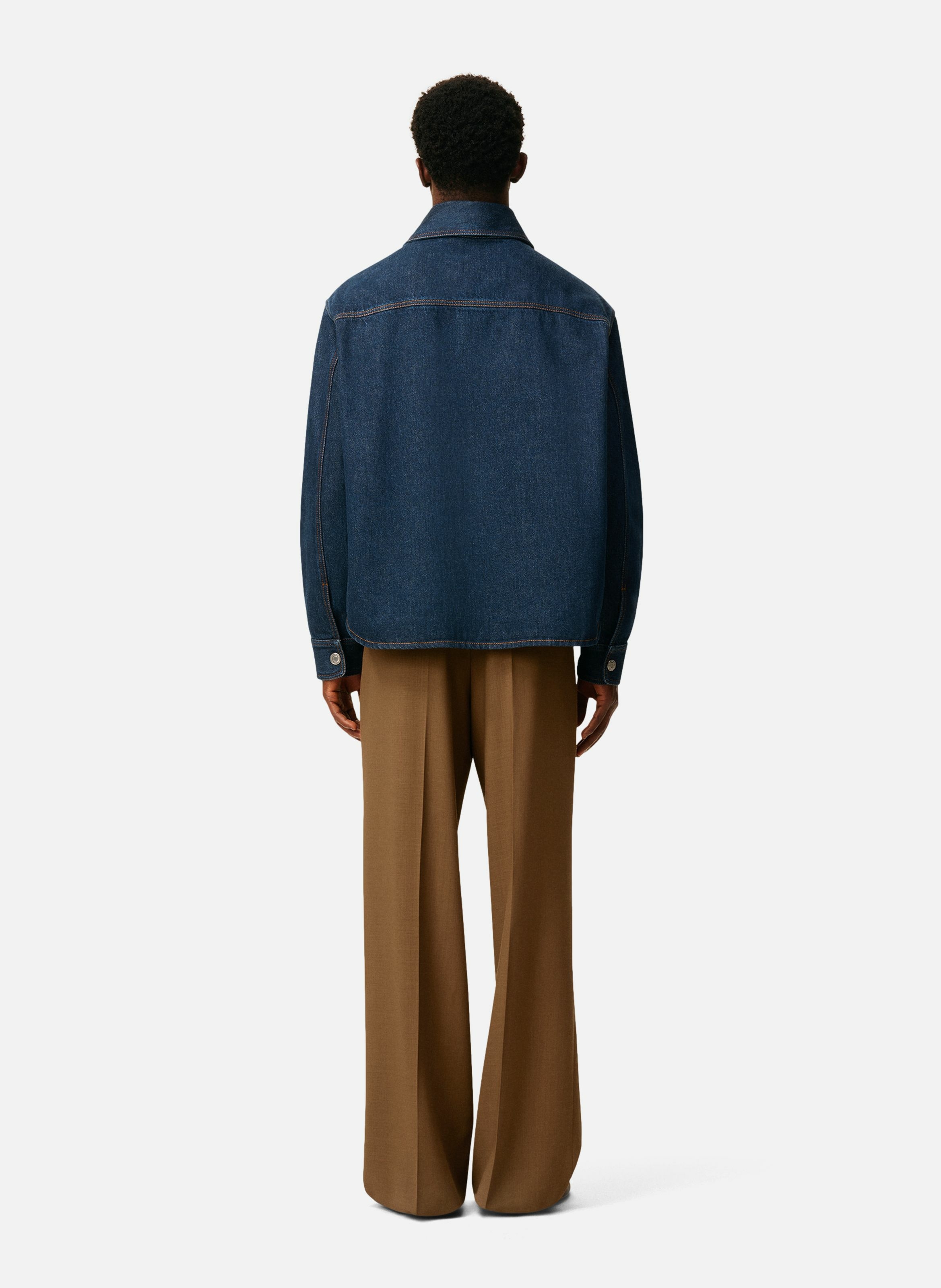 Surchemise ami de coeur en coton unisexe AMI PARIS Bleu