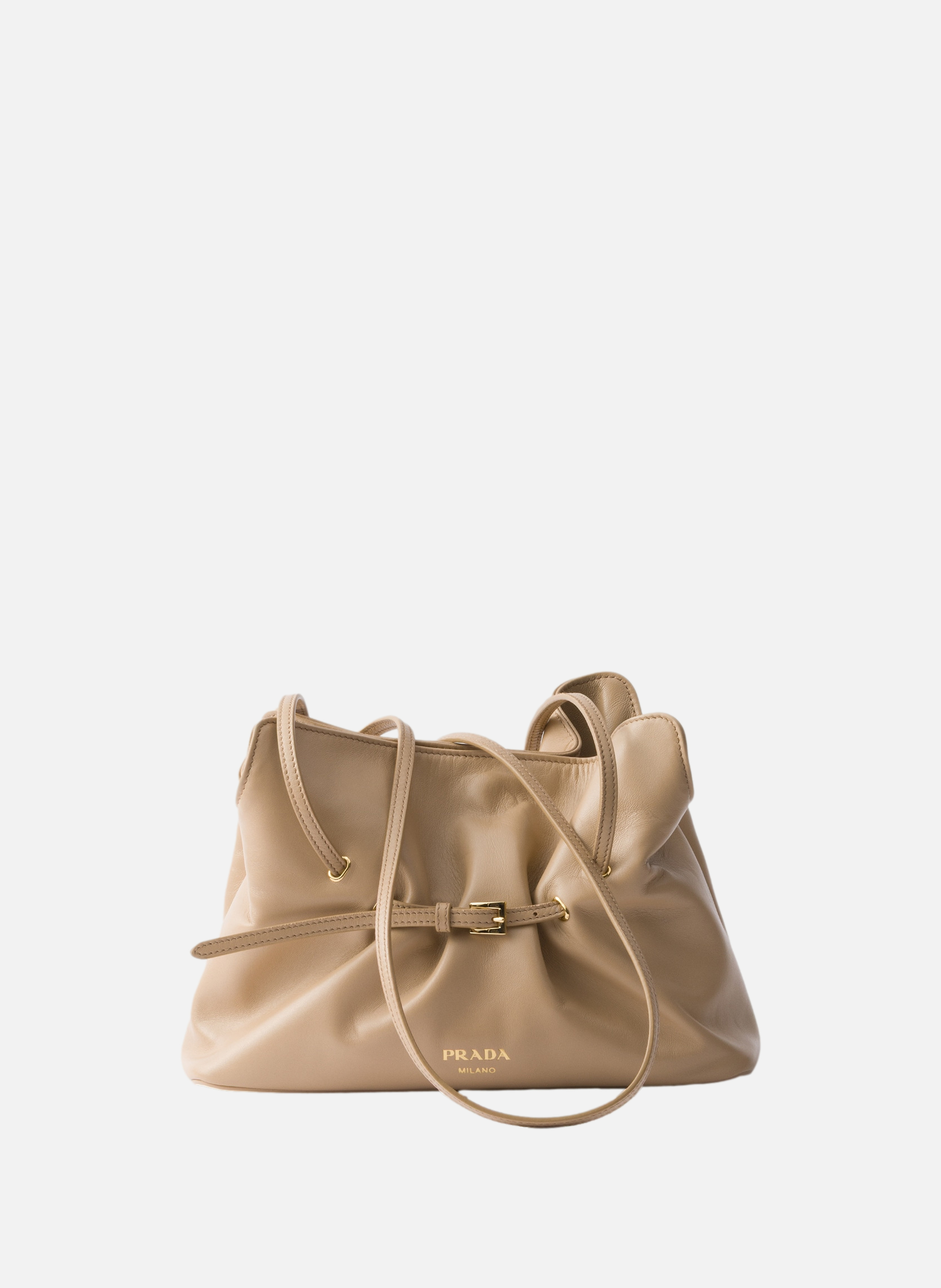 Petit sac prada dada en cuir nappa PRADA Beige