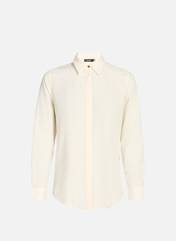 Plain shirt Beige by LAUREN LAUREN Plain shirt Beige