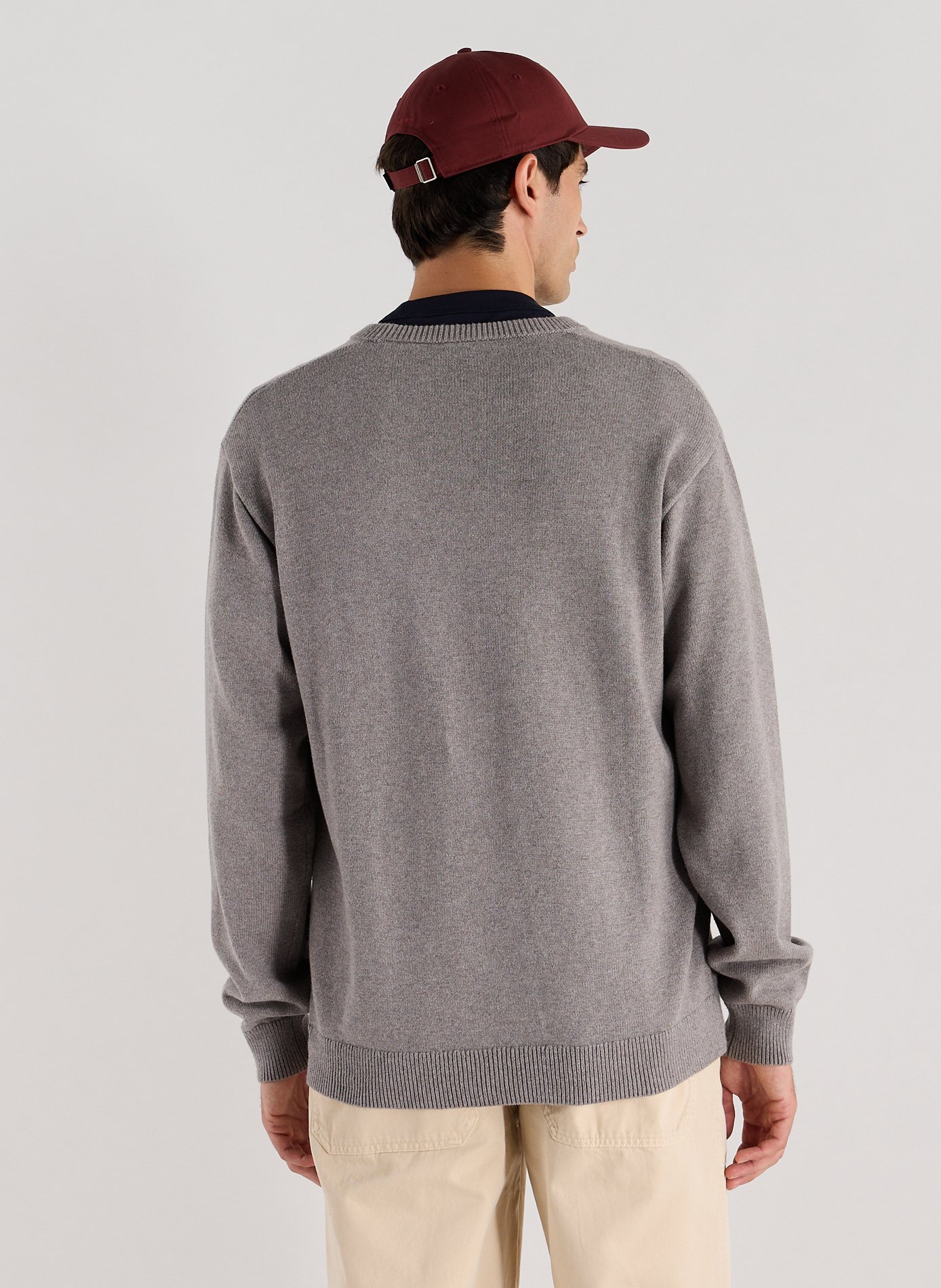 Cotton jumper DICKIES Grey