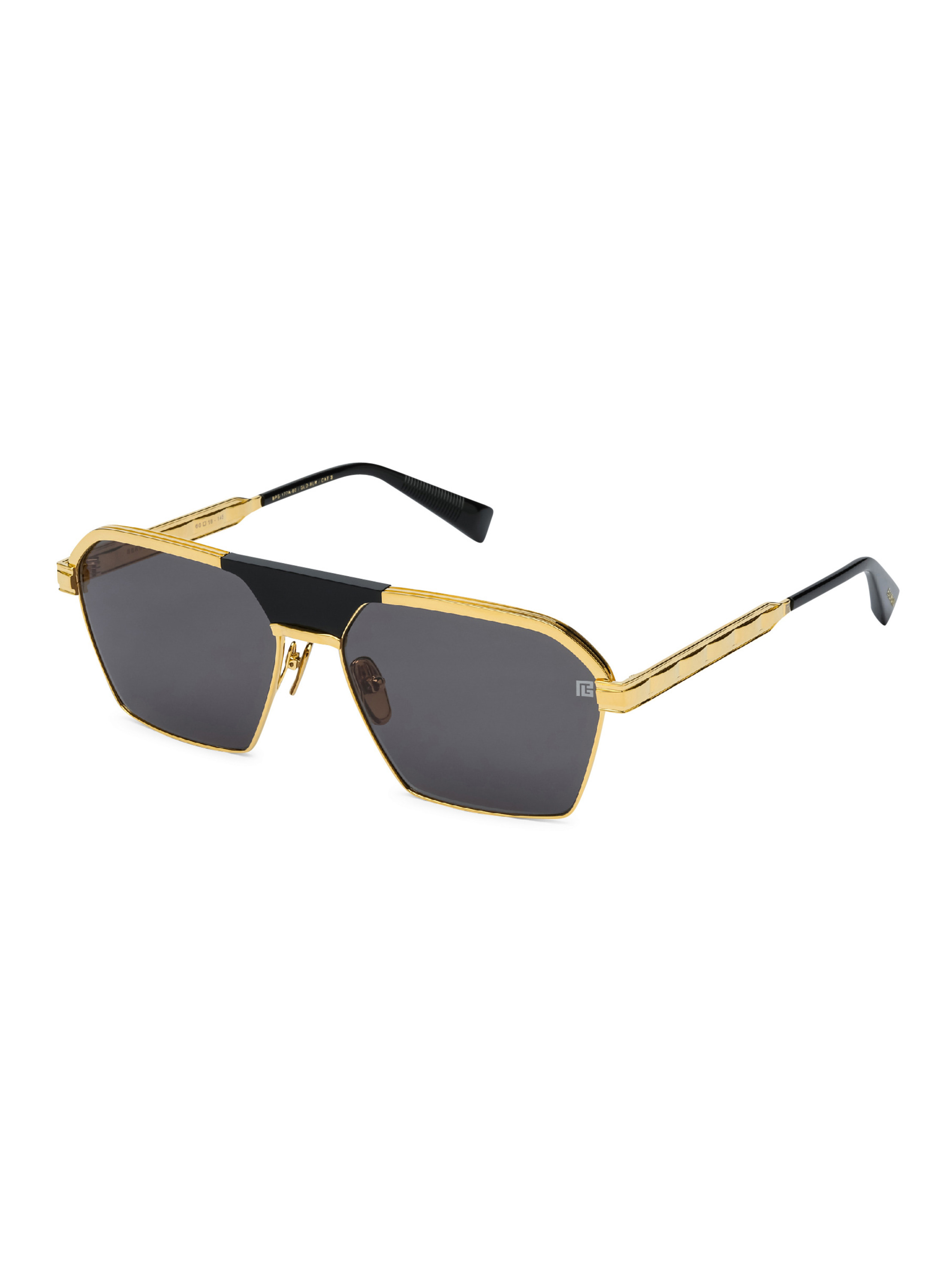 Lunettes de soleil sergeant BALMAIN Doré