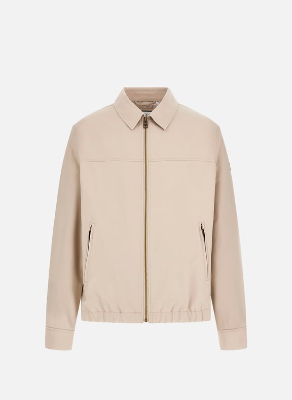 Veste légère en coton Beige by GUESS GUESS Veste légère en coton Beige