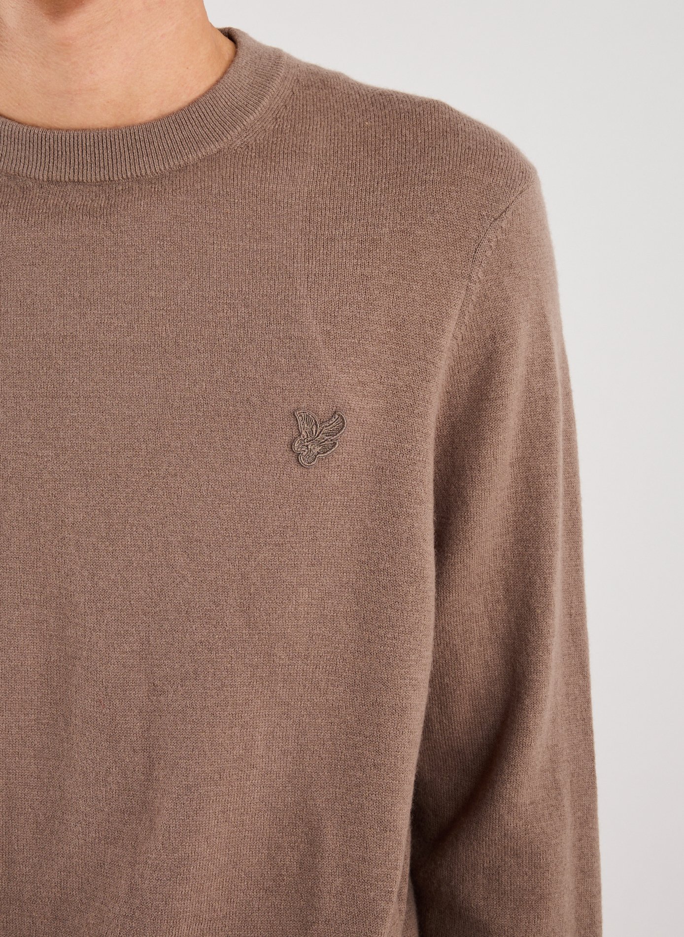 Crew-neck jumper LYLE & SCOTT Beige