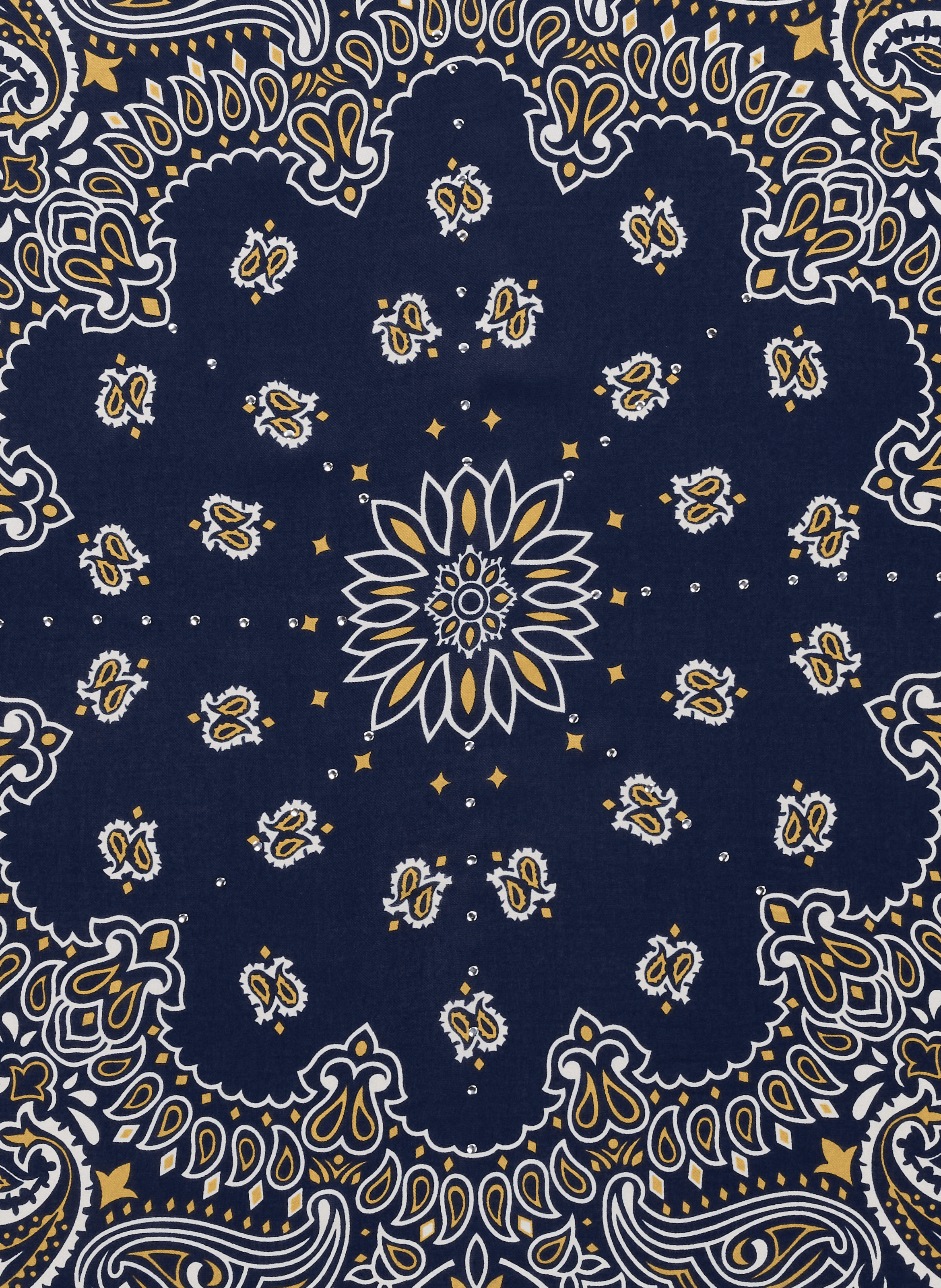 Foulard imprimé WILD Bleu