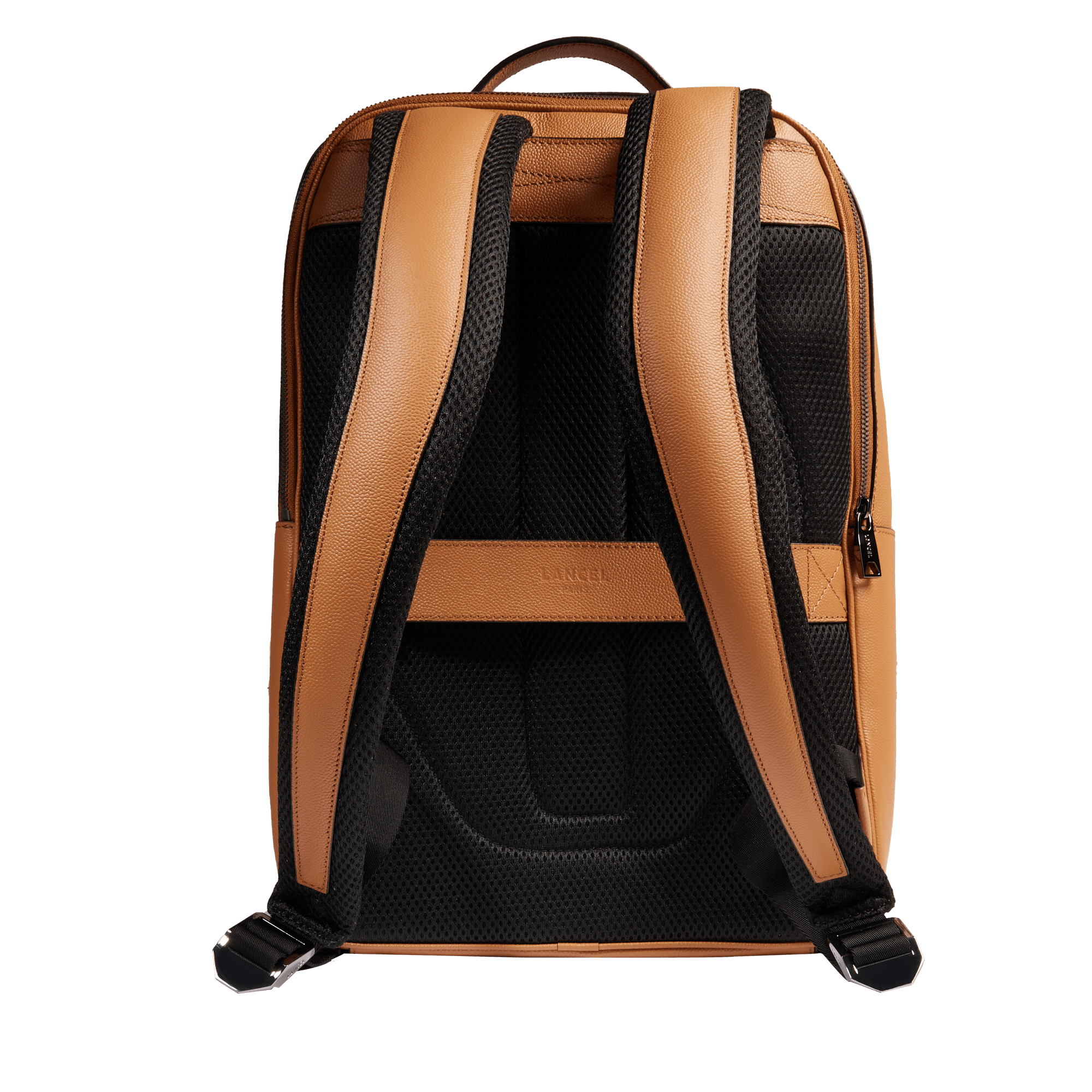 Sac à dos convertible charlie de lancel en cuir LANCEL Marron