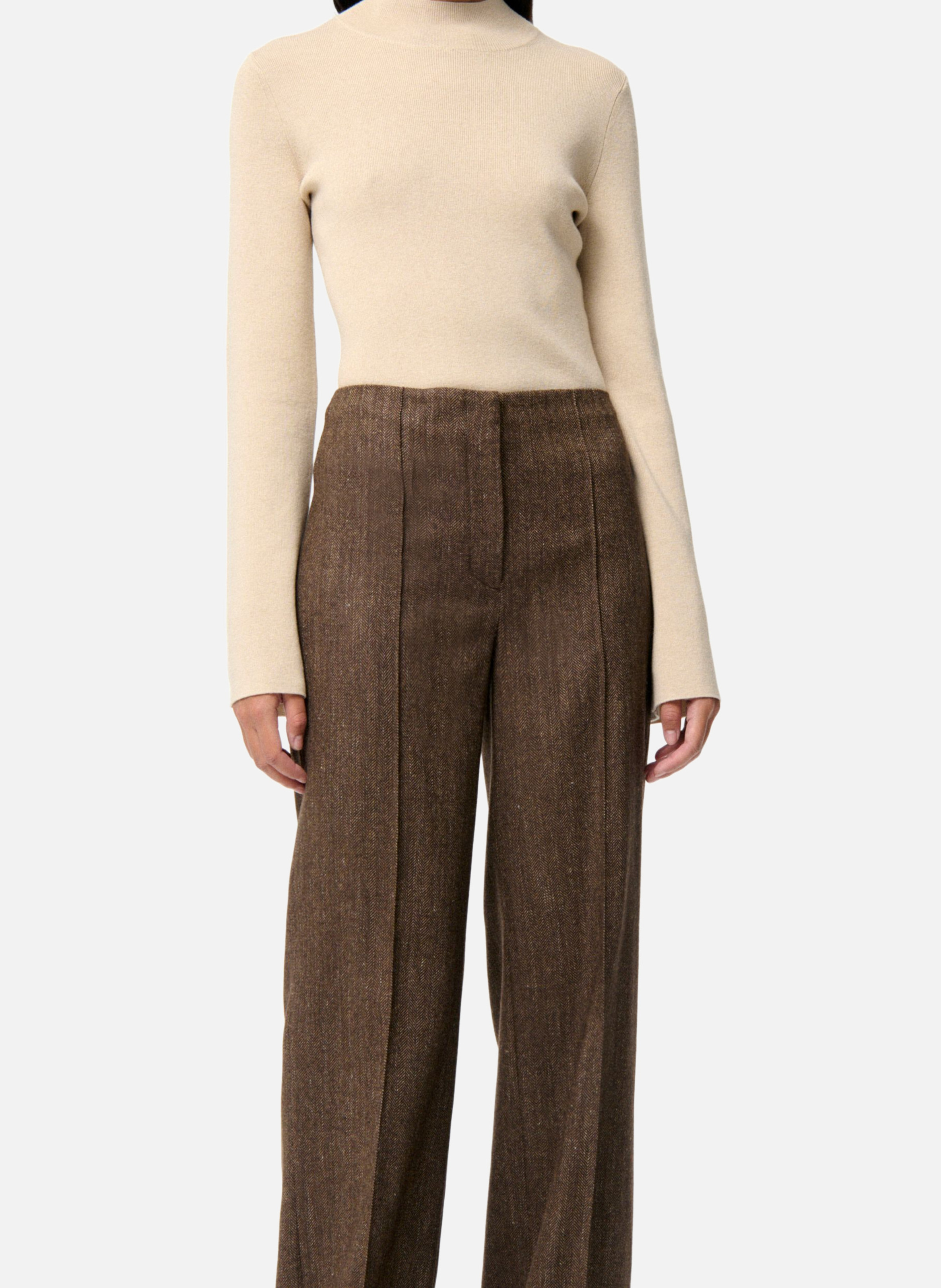 Pantalon faru VANESSA BRUNO Marron