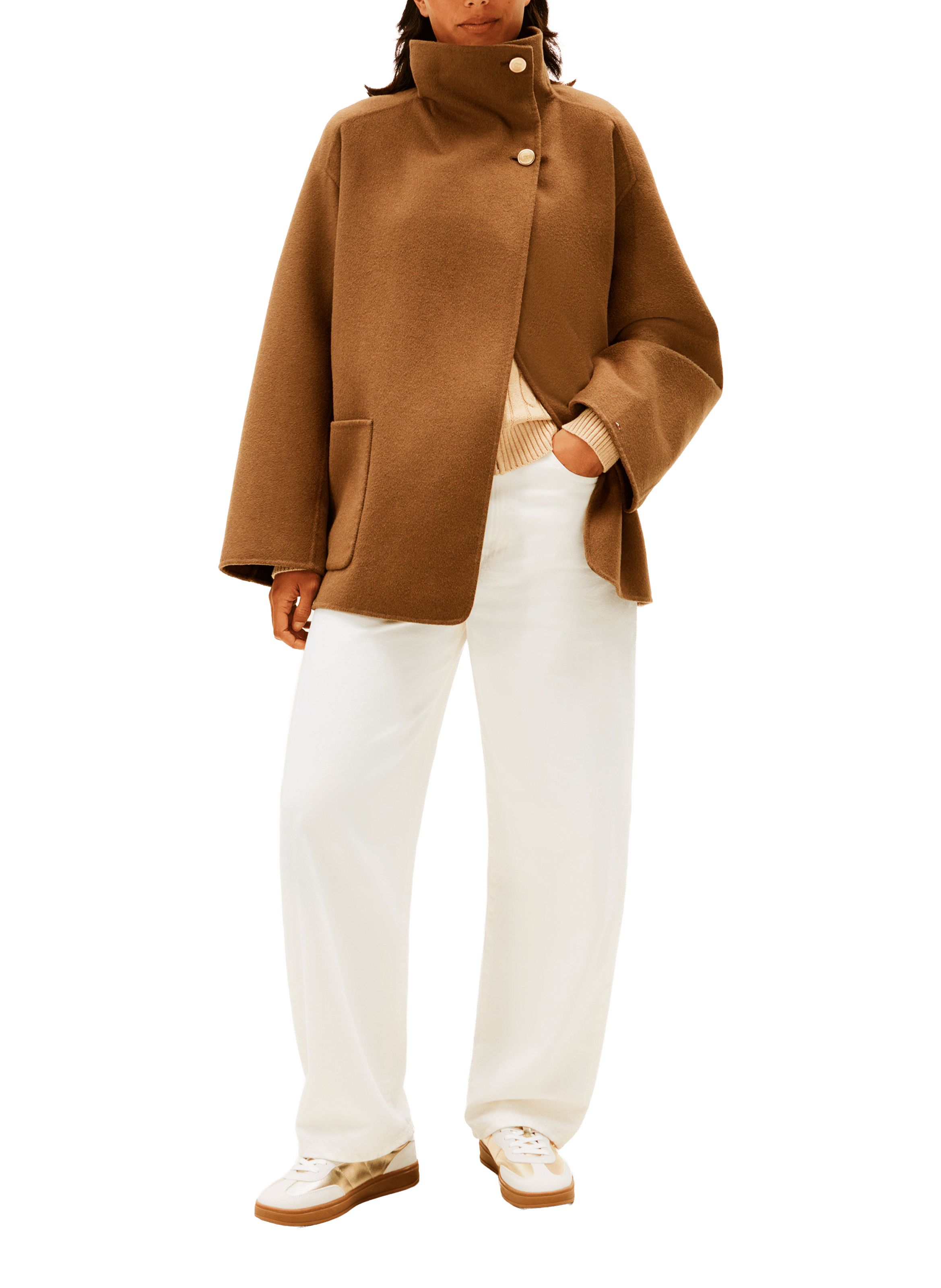 Low metallic lace-up sneakers TOMMY HILFIGER Golden