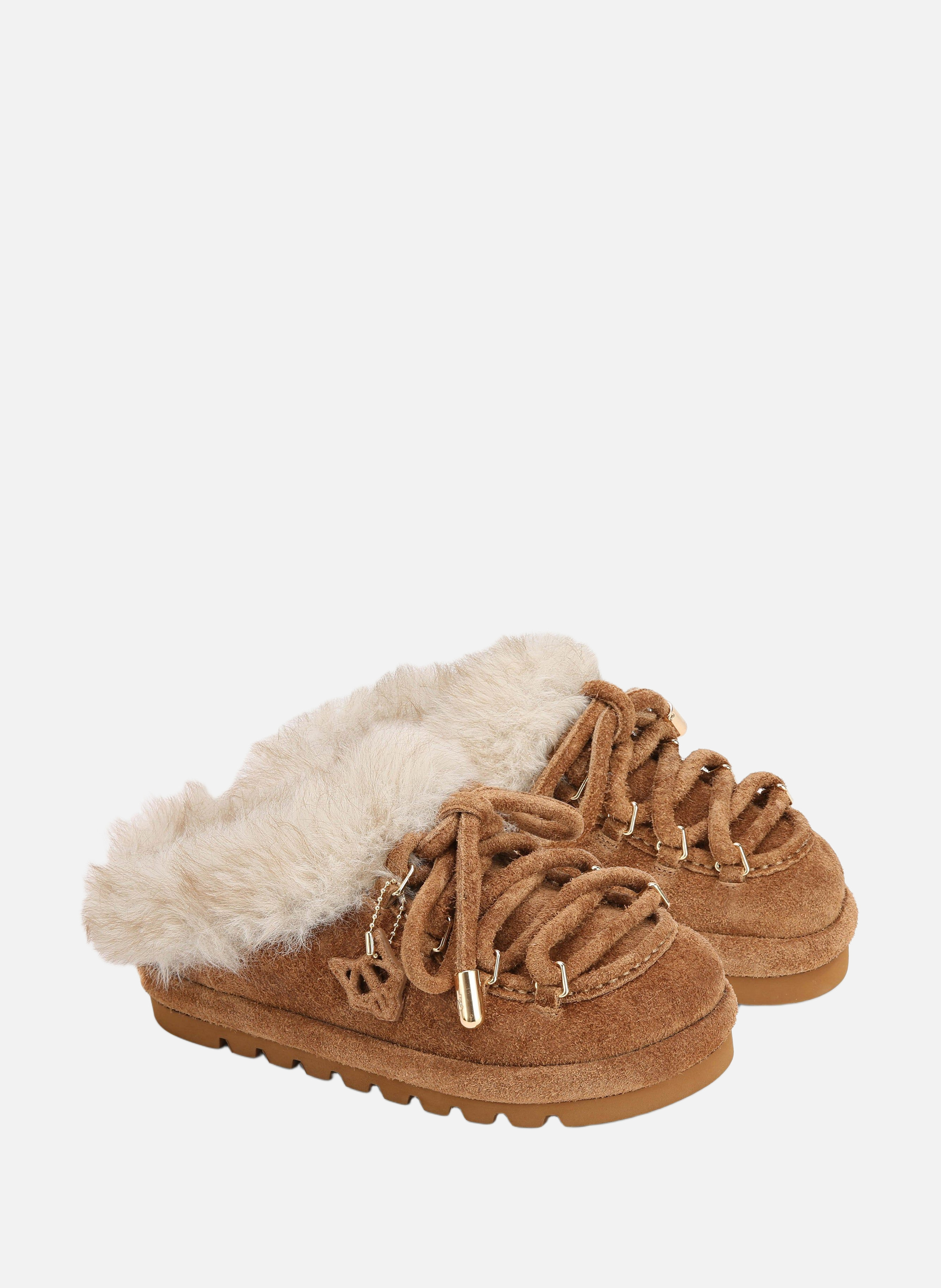 Mules harlow NAKED WOLFE Marron