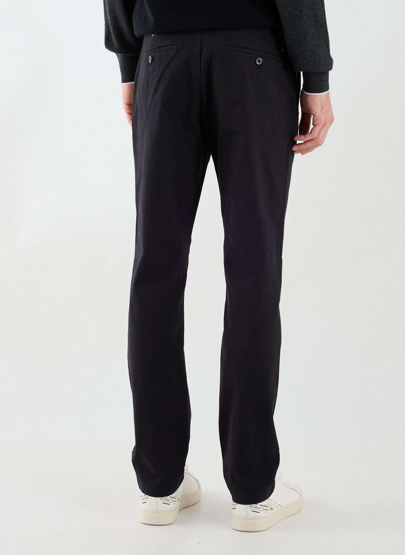 Slim-fit cotton chinos DOCKERS Black