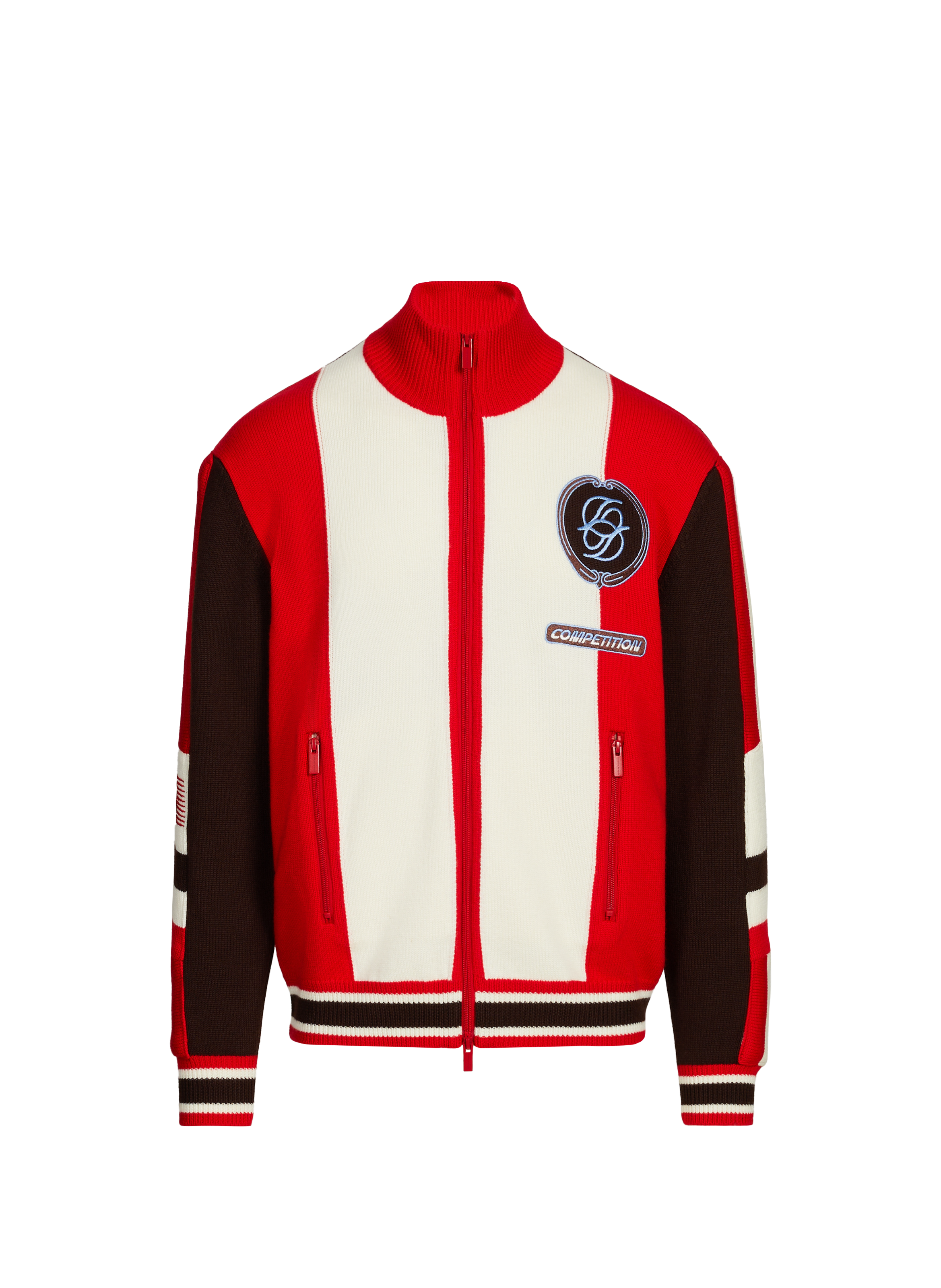 DROLE DE MONSIEUR Veste légère La Maille zippée White