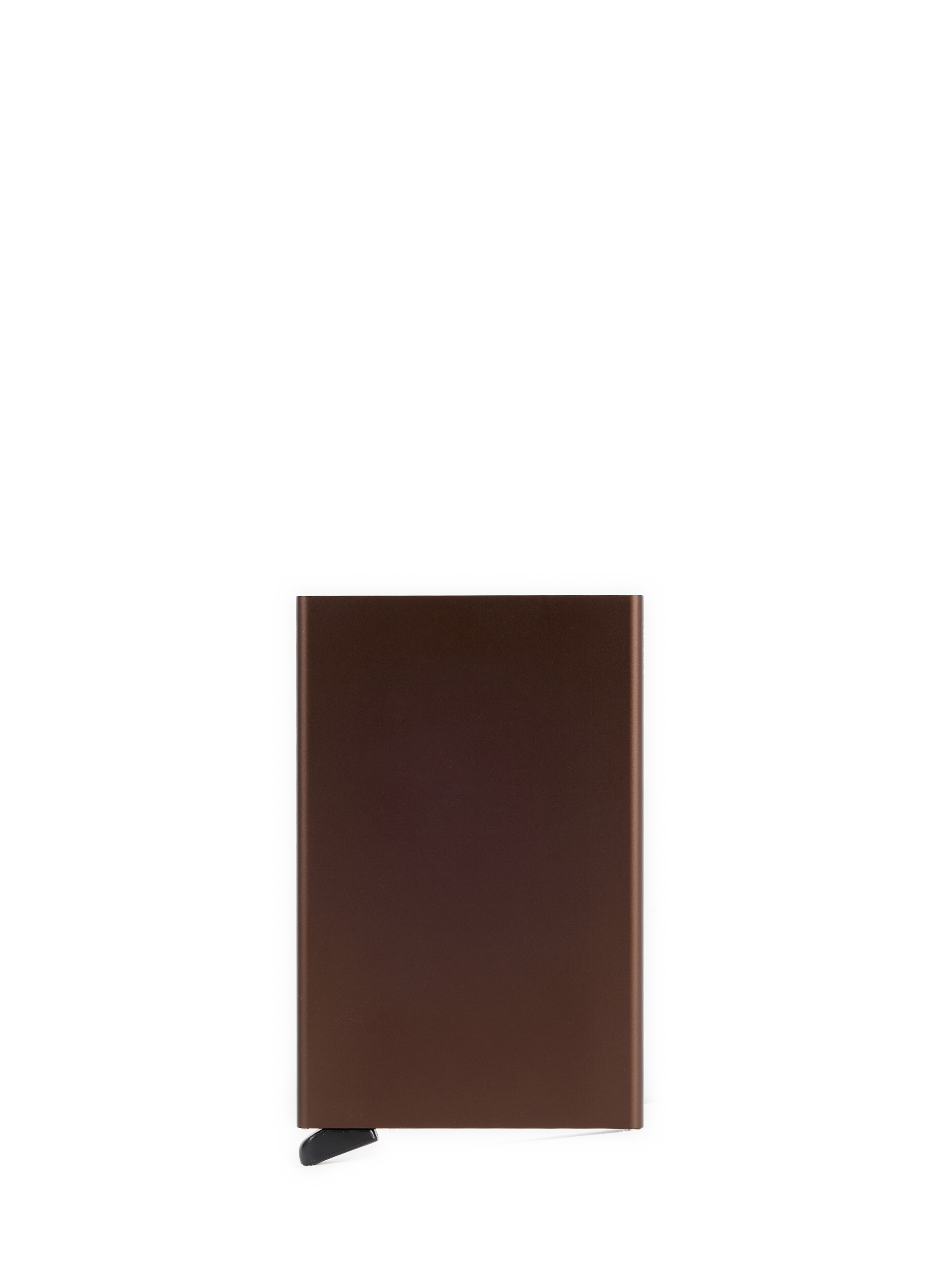 Protecteur de cartes métallisé SECRID Marron