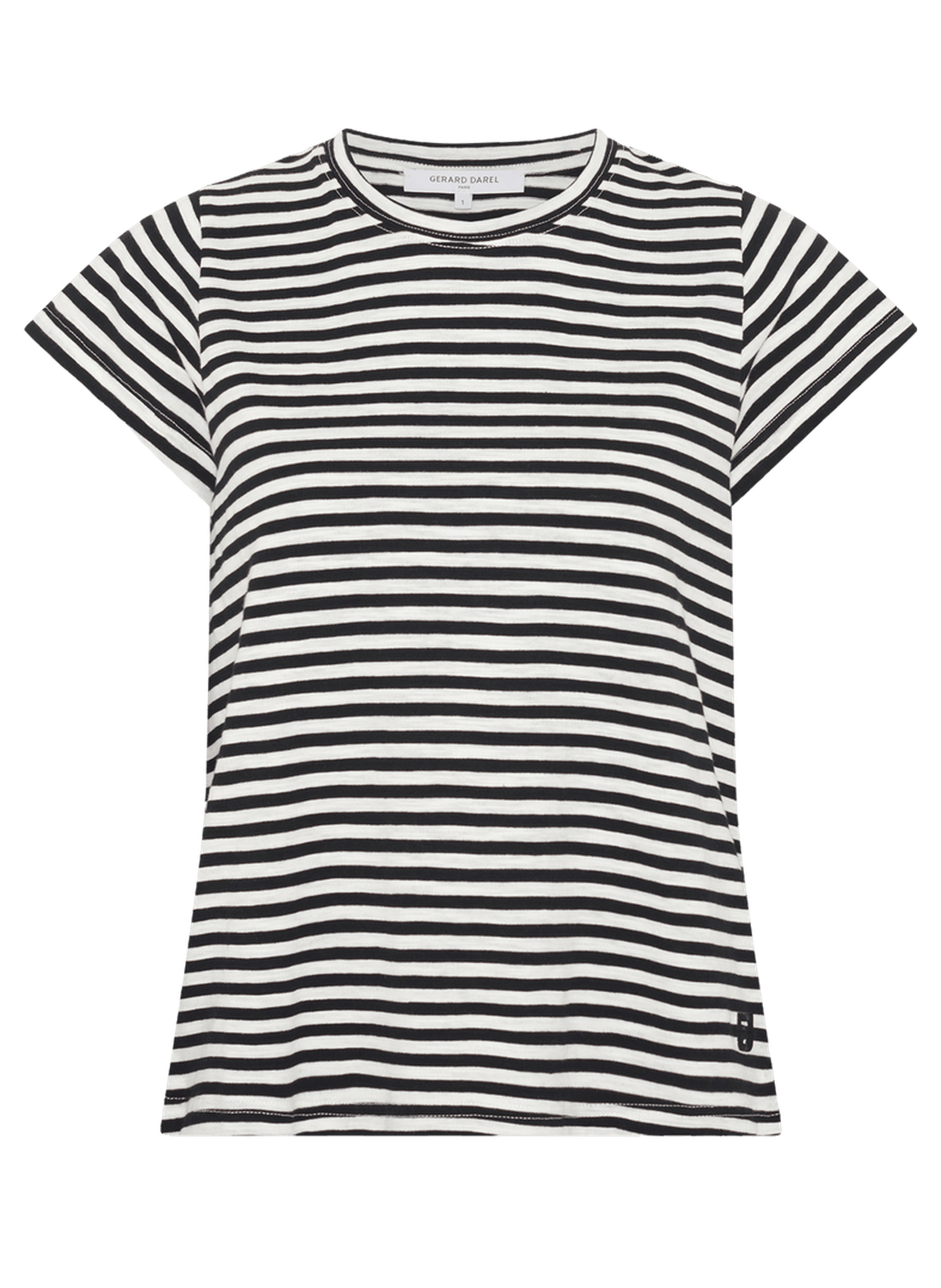 T-shirt à rayures - mayane GERARD DAREL Blanc