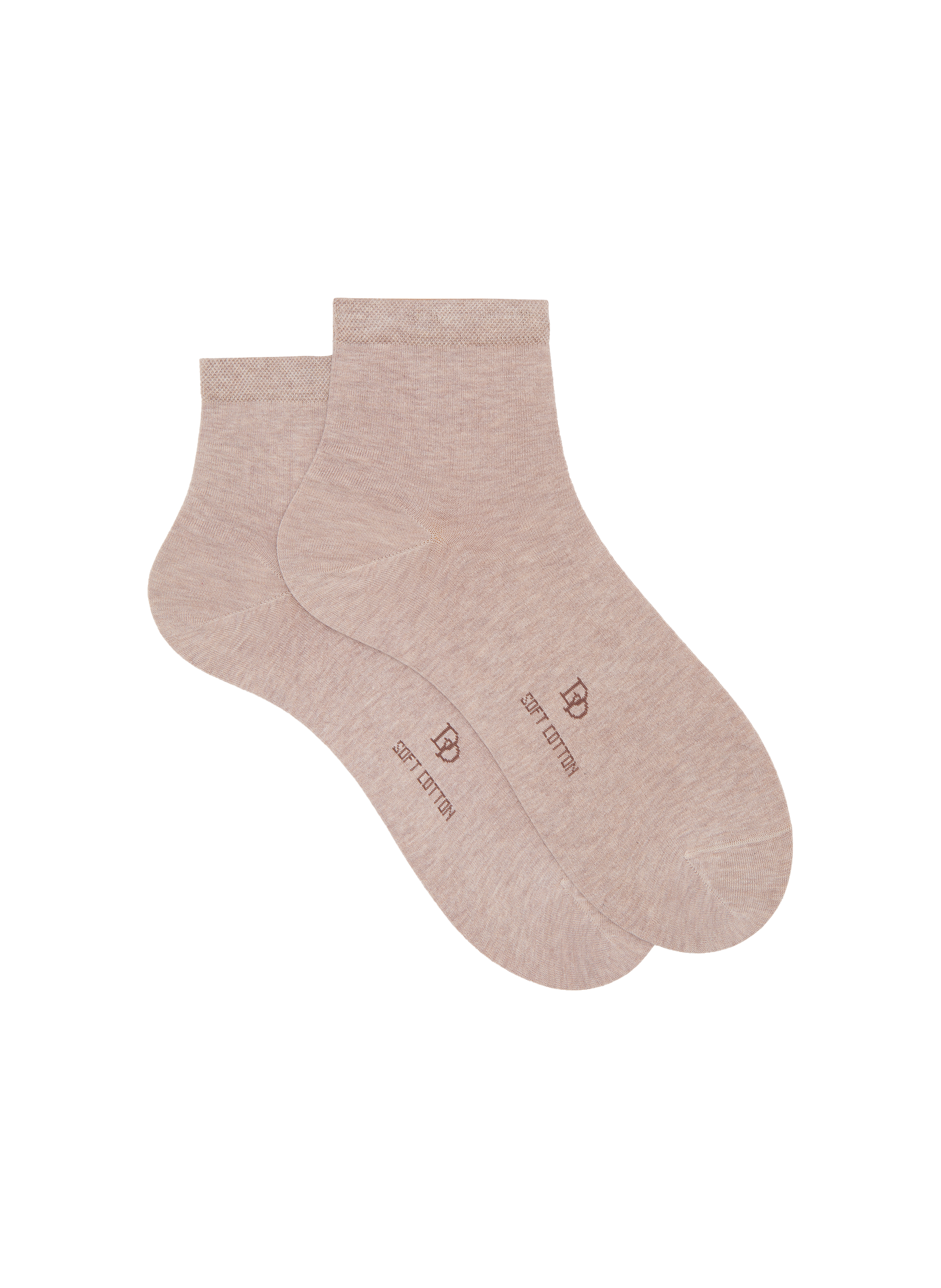 Low-cut cotton blend socks DORÉ DORÉ Beige