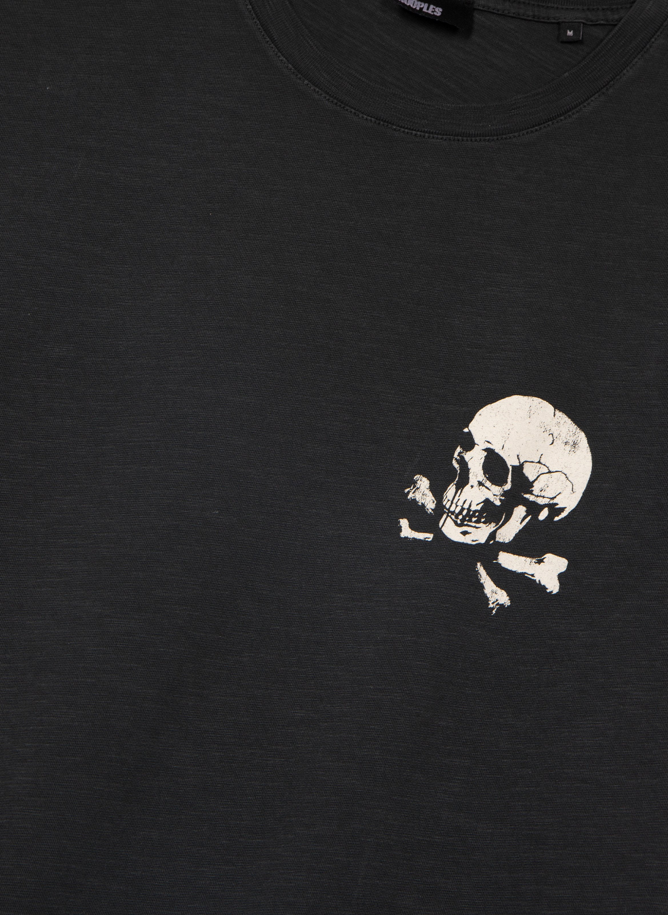 T-shirt avec sérigraphie skull THE KOOPLES Noir
