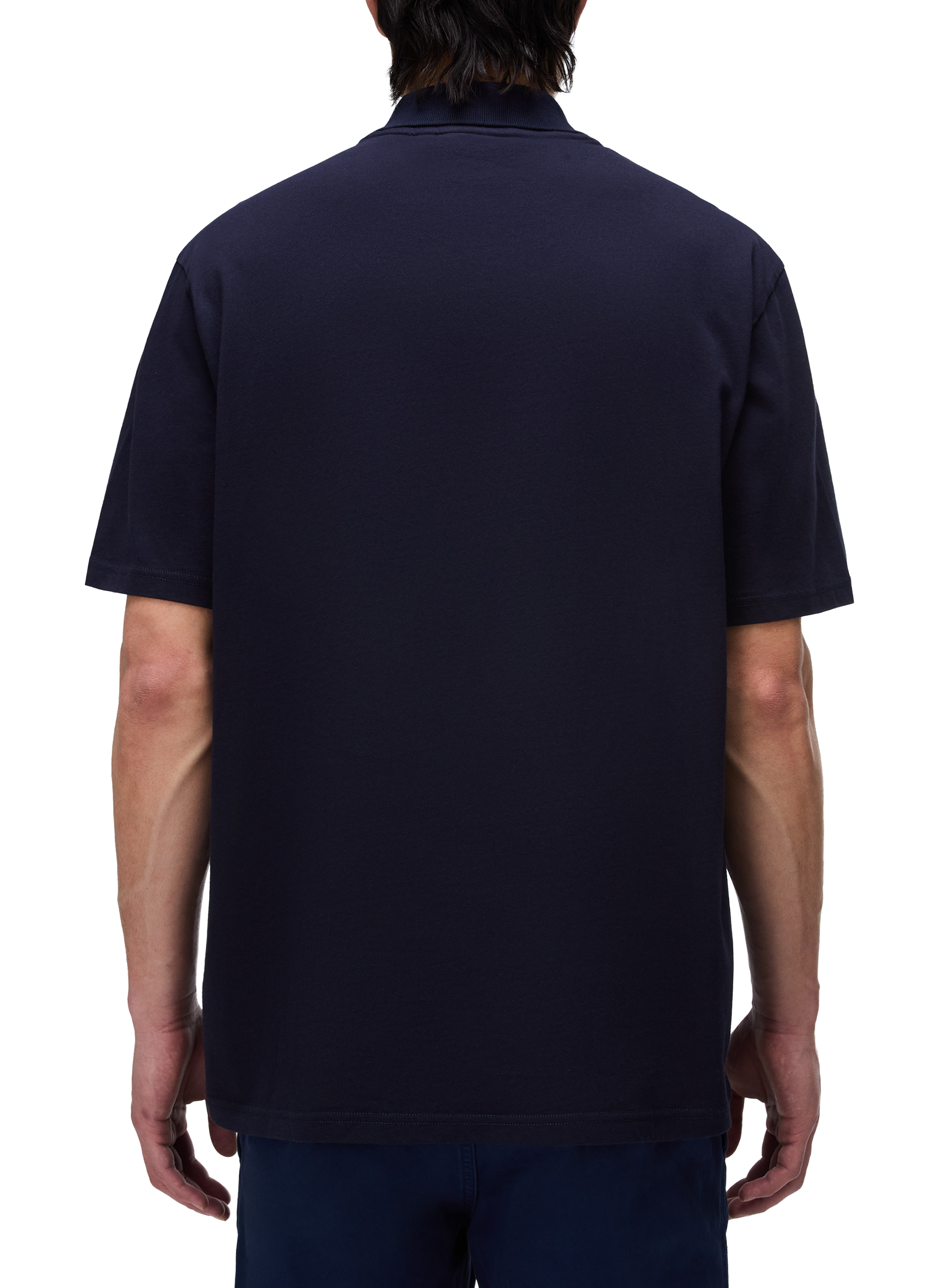 Polo manches courtes E-Nedles en coton NAPAPIJRI Bleu