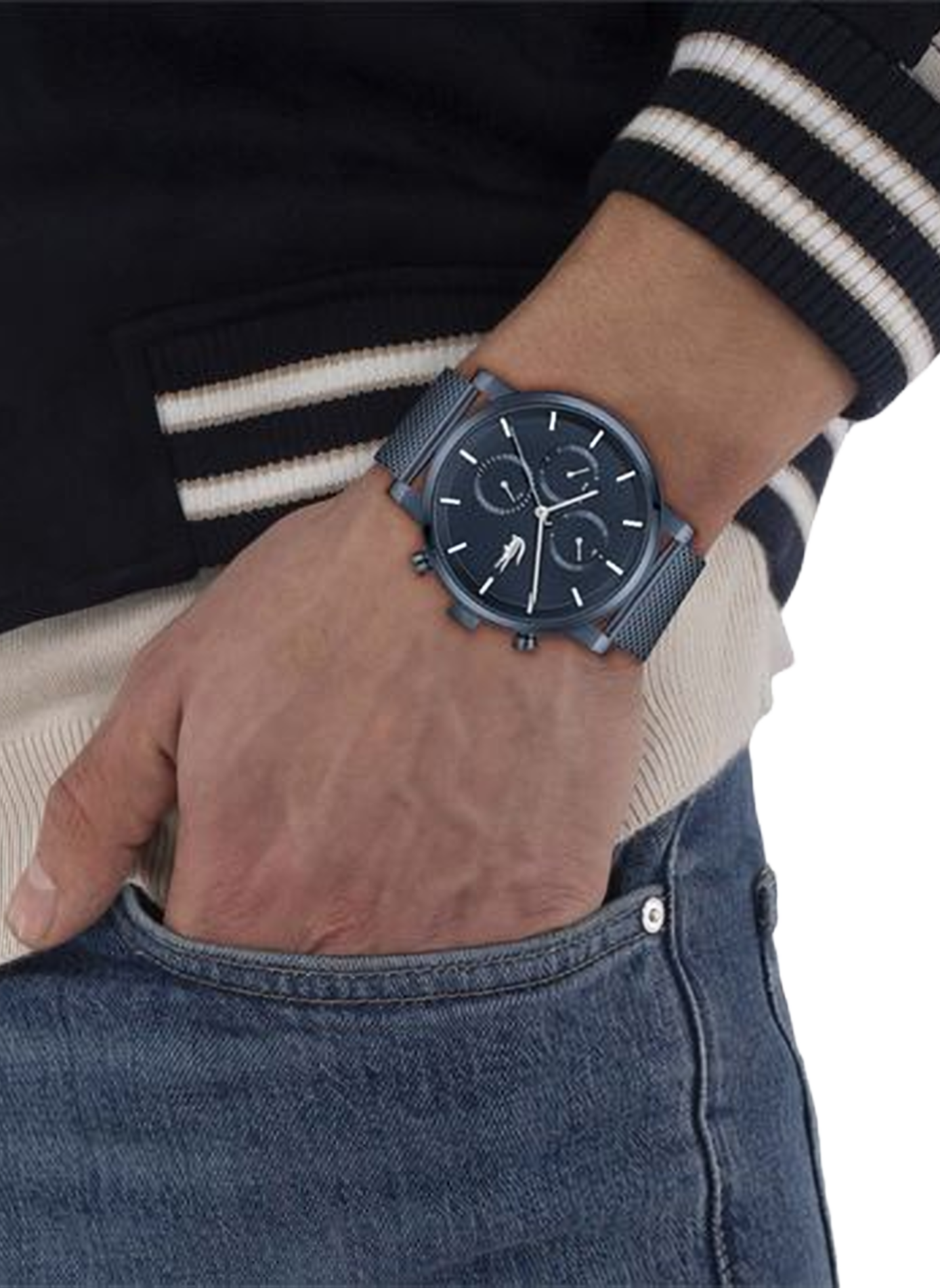 Montre quartz Replay en acier inoxydable LACOSTE MONTRES Bleu