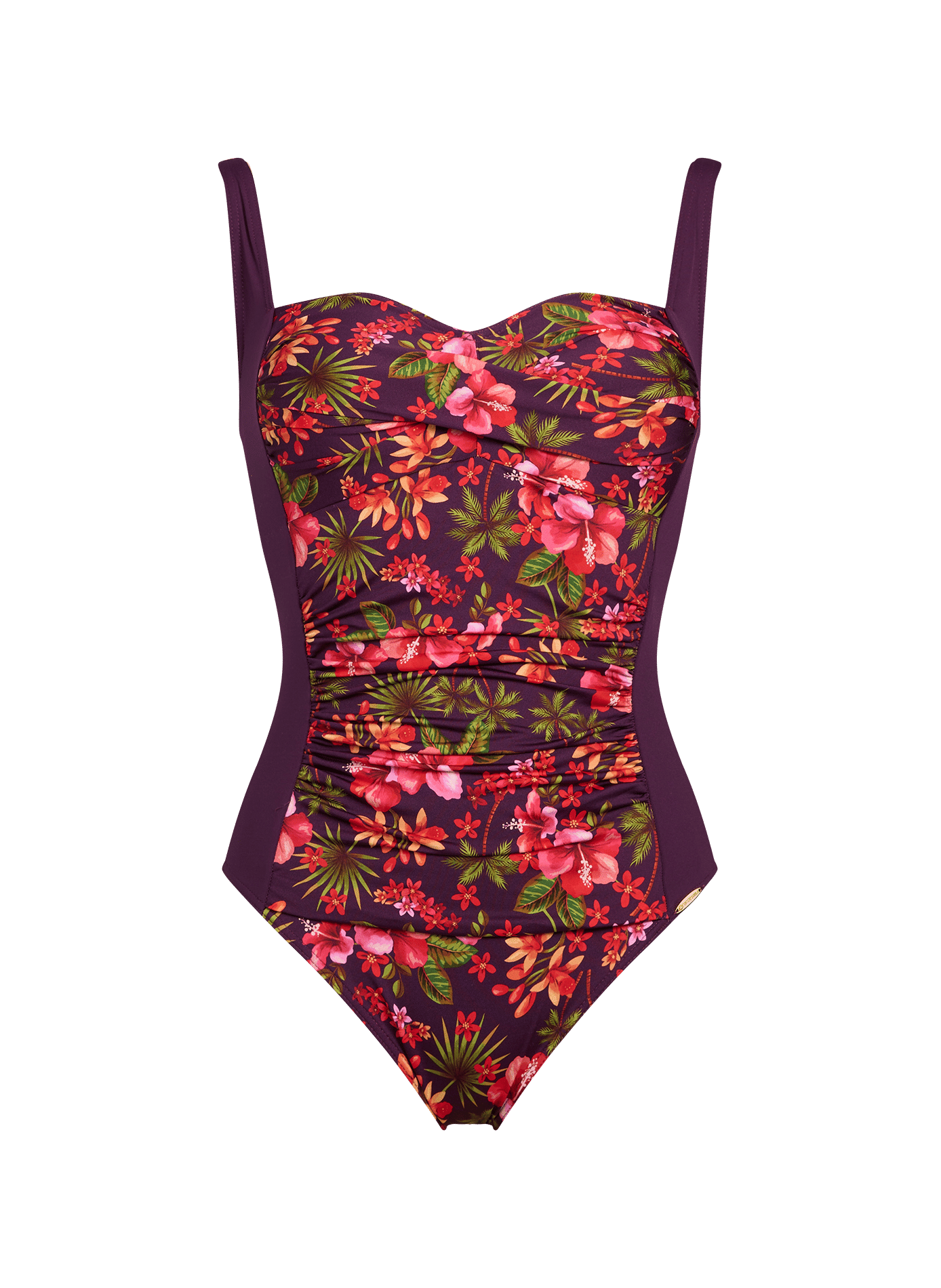 Maillot de bain une pièce à fleurs GRAIN DE SABLE Multicolore