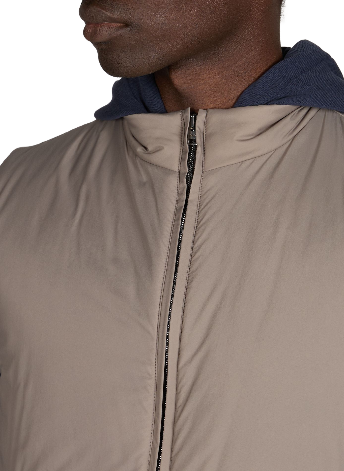 Ärmellose Weste mit Stehkragen HERNO Beige