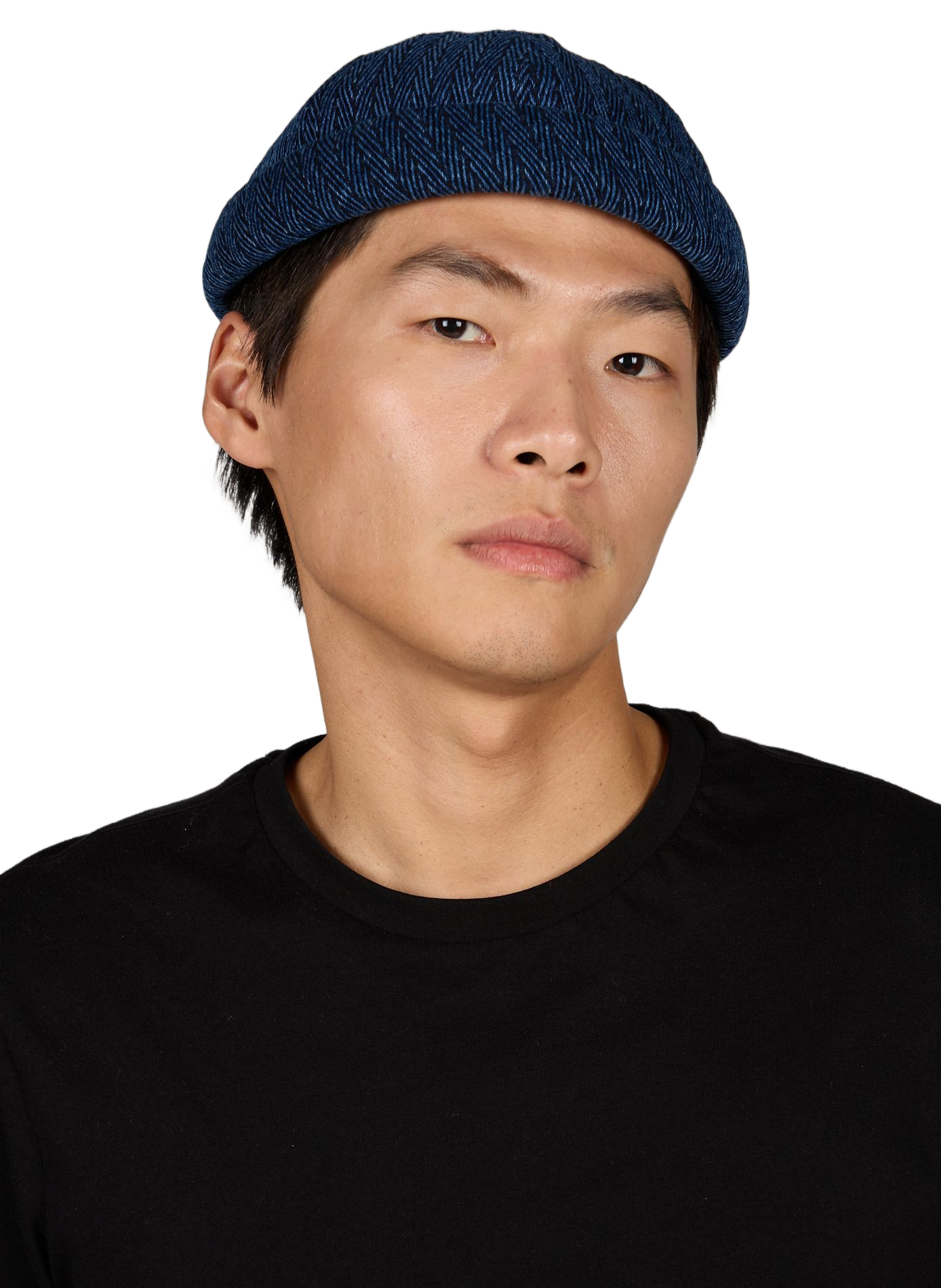 Cotton denim hat BETON CIRE Blue