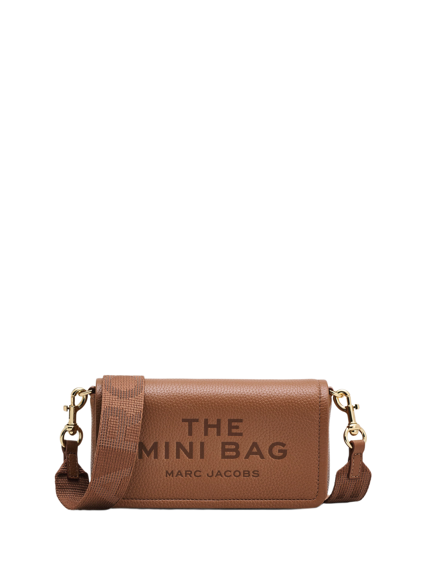 Sac à bandoulière en cuir The Leather Mini Bag Argan oil