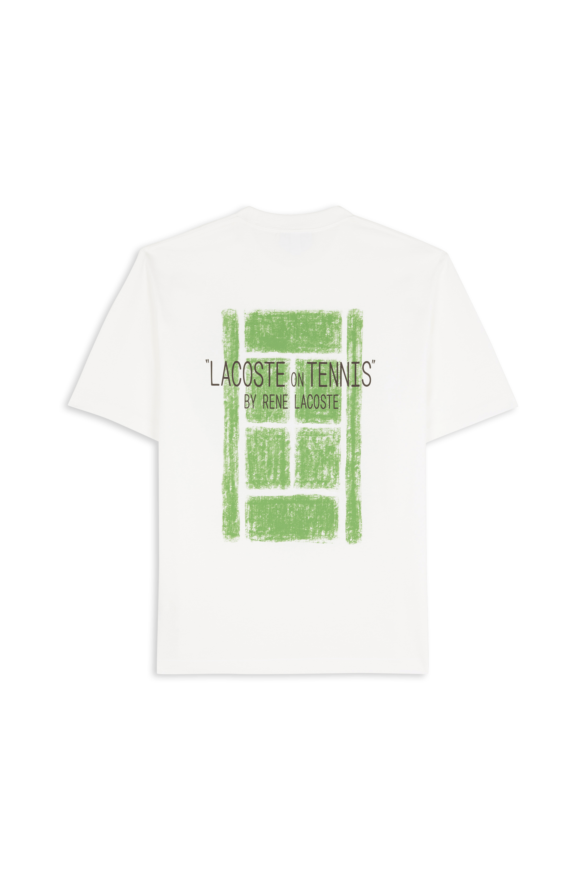 T-shirt tee-shirt LACOSTE Blanc