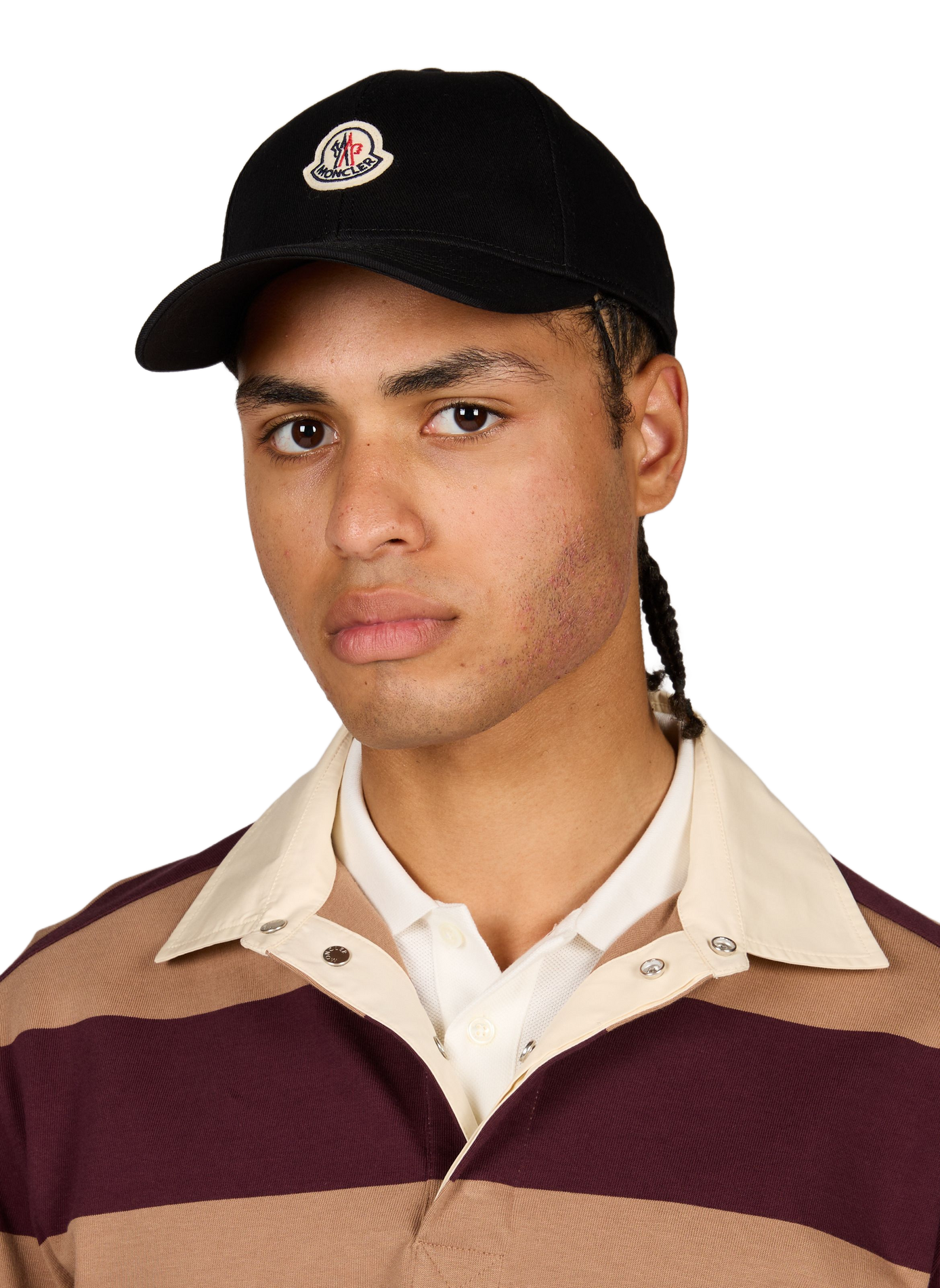 Cotton cap MONCLER Black