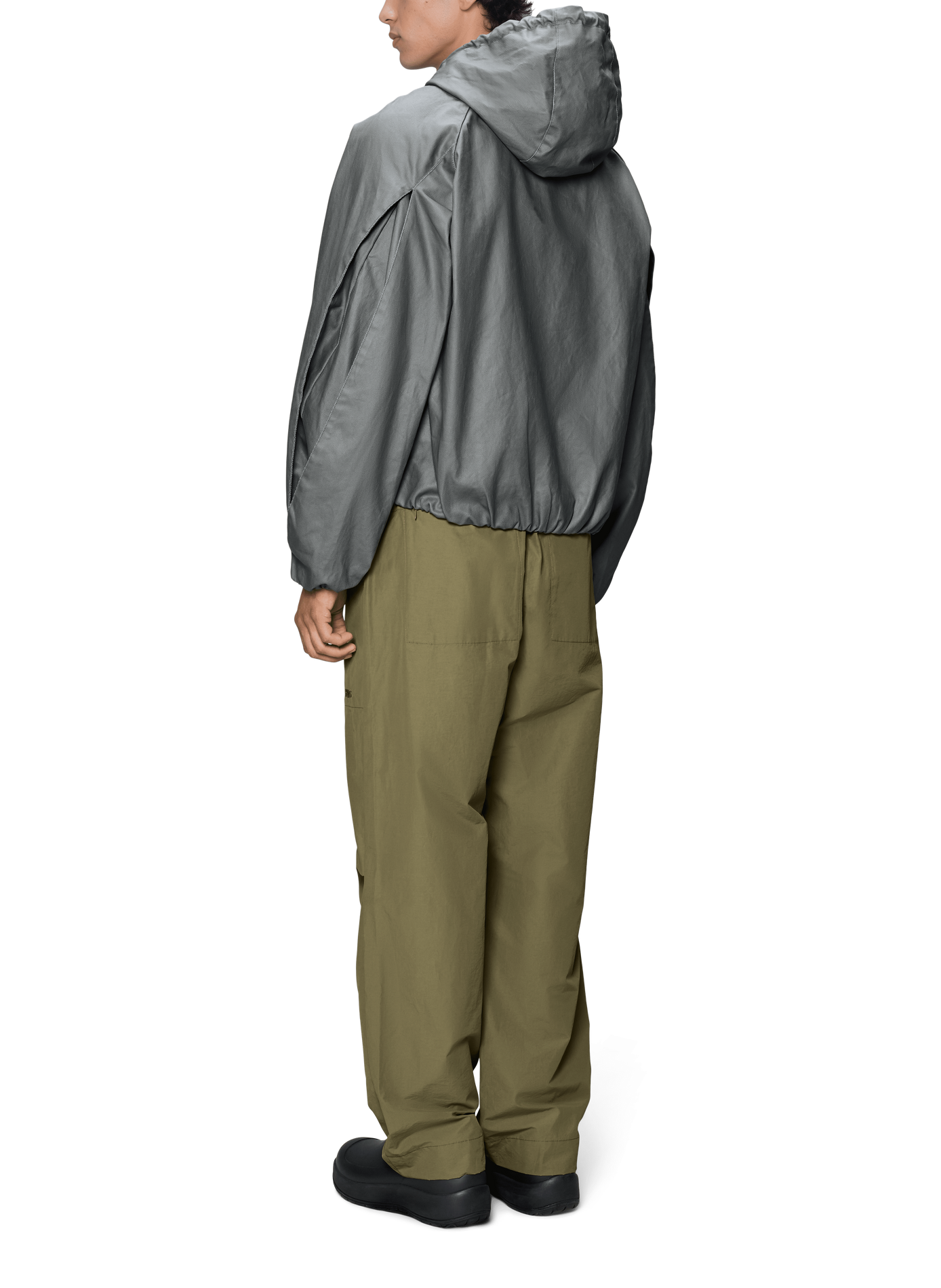 Blouson à capuche RAINS Noir